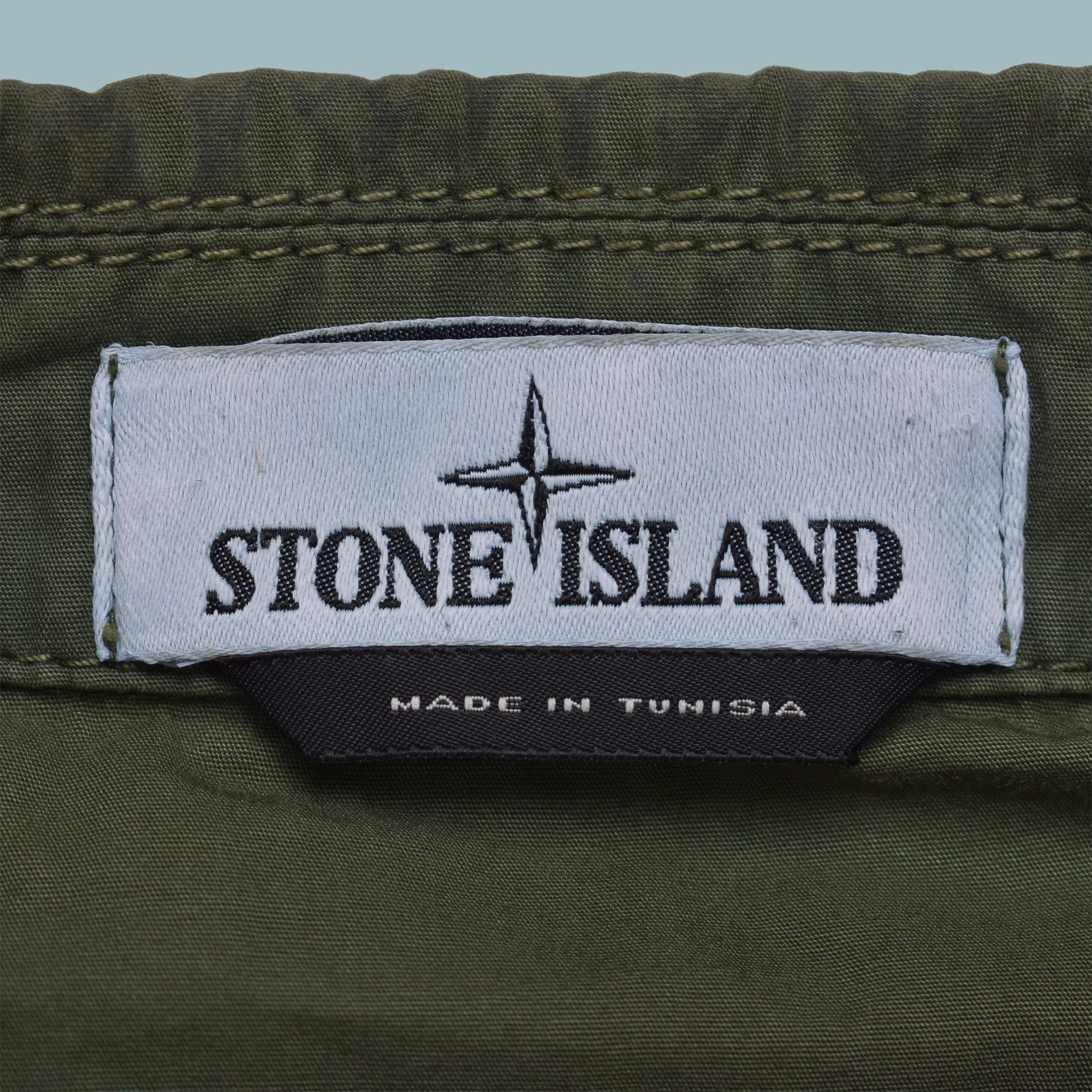 Stone Island STONE ISLAND GARMENT DYED OVERSHIRT OLIVE GREEN LARGE Size US L / EU 52-54 / 3 - 5 Thumbnail