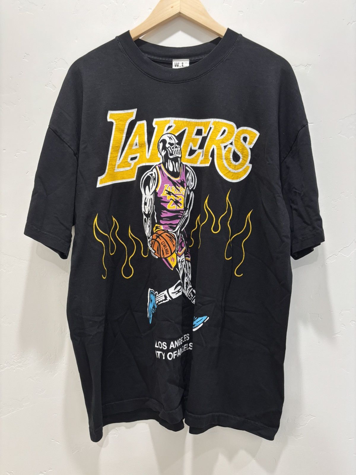 Warren Lotas Warren Lotas Lakers Tee Size US XL / EU 56 / 4 - 1 Thumbnail