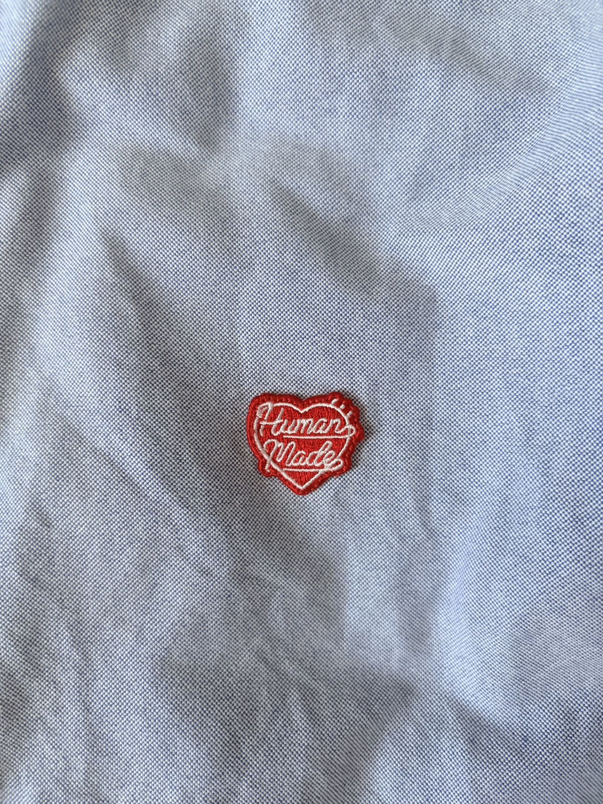 Human Made Human Made Blue Oxford Shirt Size US M / EU 48-50 / 2 - 2 Thumbnail