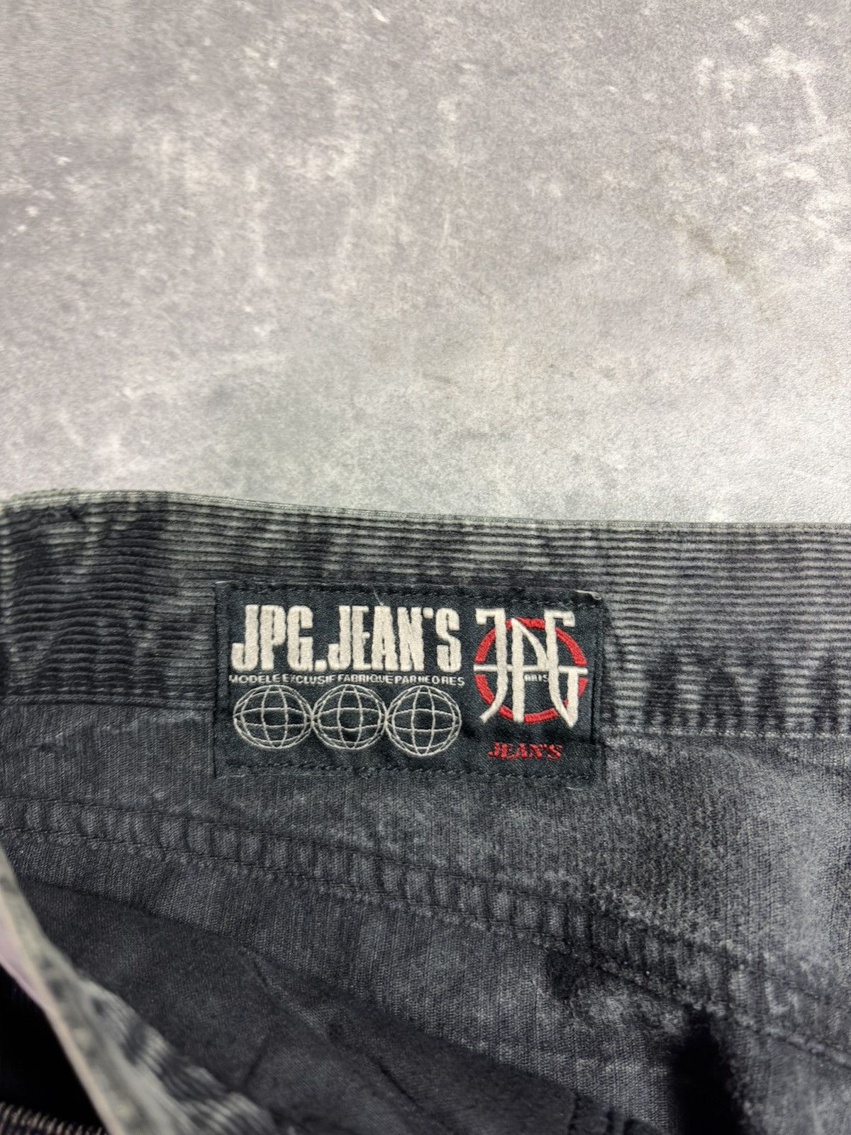 Jean Paul Gaultier Jean Paul Gaultier Corduroy Colorblock Sprayed Pants 36 Size US 36 / EU 52 - 10 Thumbnail