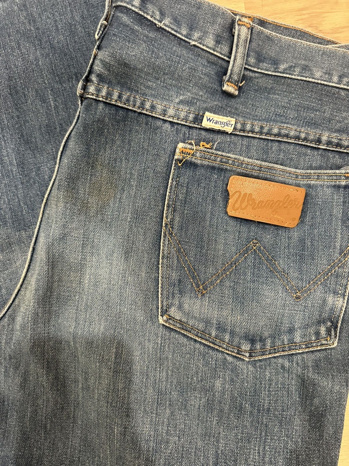 Wrangler Vintage Wrangler Flare Jeans 36x29 70s 80s Size US 36 / EU 52 - 2 Thumbnail
