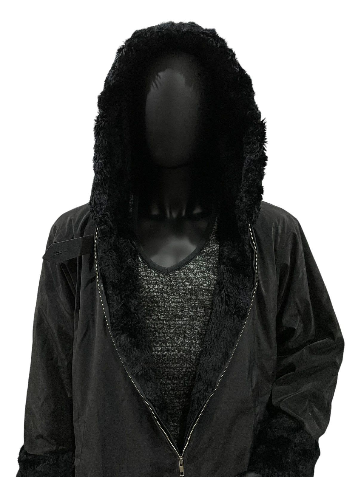 Beauty Beast × Japanese Brand Sanki Faux Fleece Water-Resistant Nylon Jacket Size US L / EU 52-54 / 3 - 7 Thumbnail