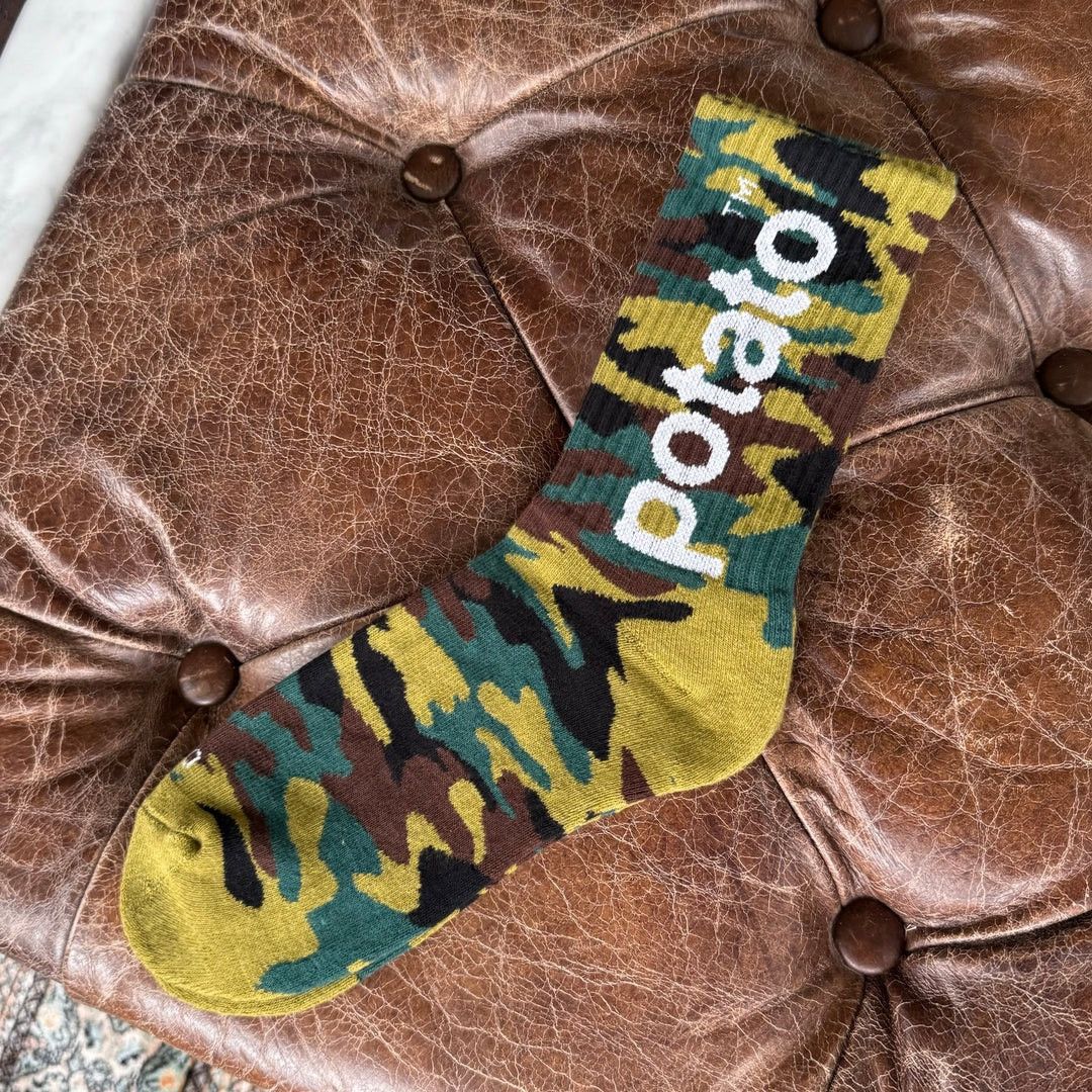Imran Potato FINAL DROP Imran Potato Logo Socks Bundle Size ONE SIZE - 7 Thumbnail