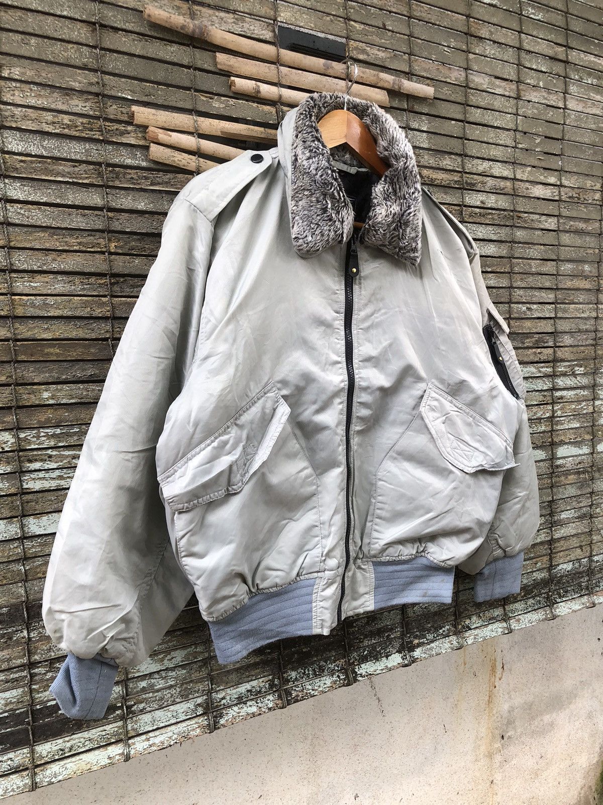 Alpha Industries Vintage Teagles Fighters Jacket Bomber Jacket Size US XL / EU 56 / 4 - 3 Thumbnail