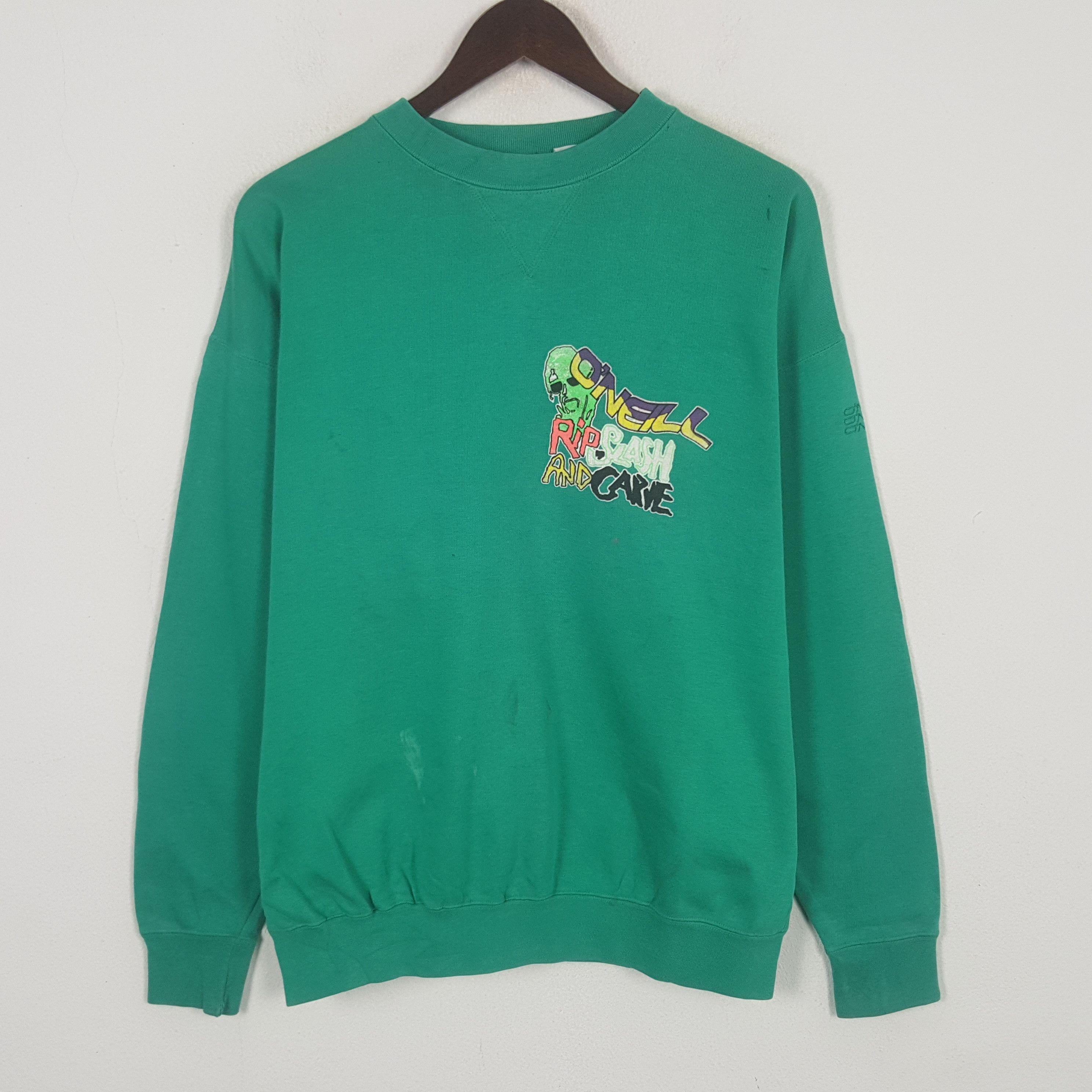 O'Neill Vintage O'Neill Rap Slash and Carvie Sweatshirt RR1 Size US L / EU 52-54 / 3 - 1 Thumbnail