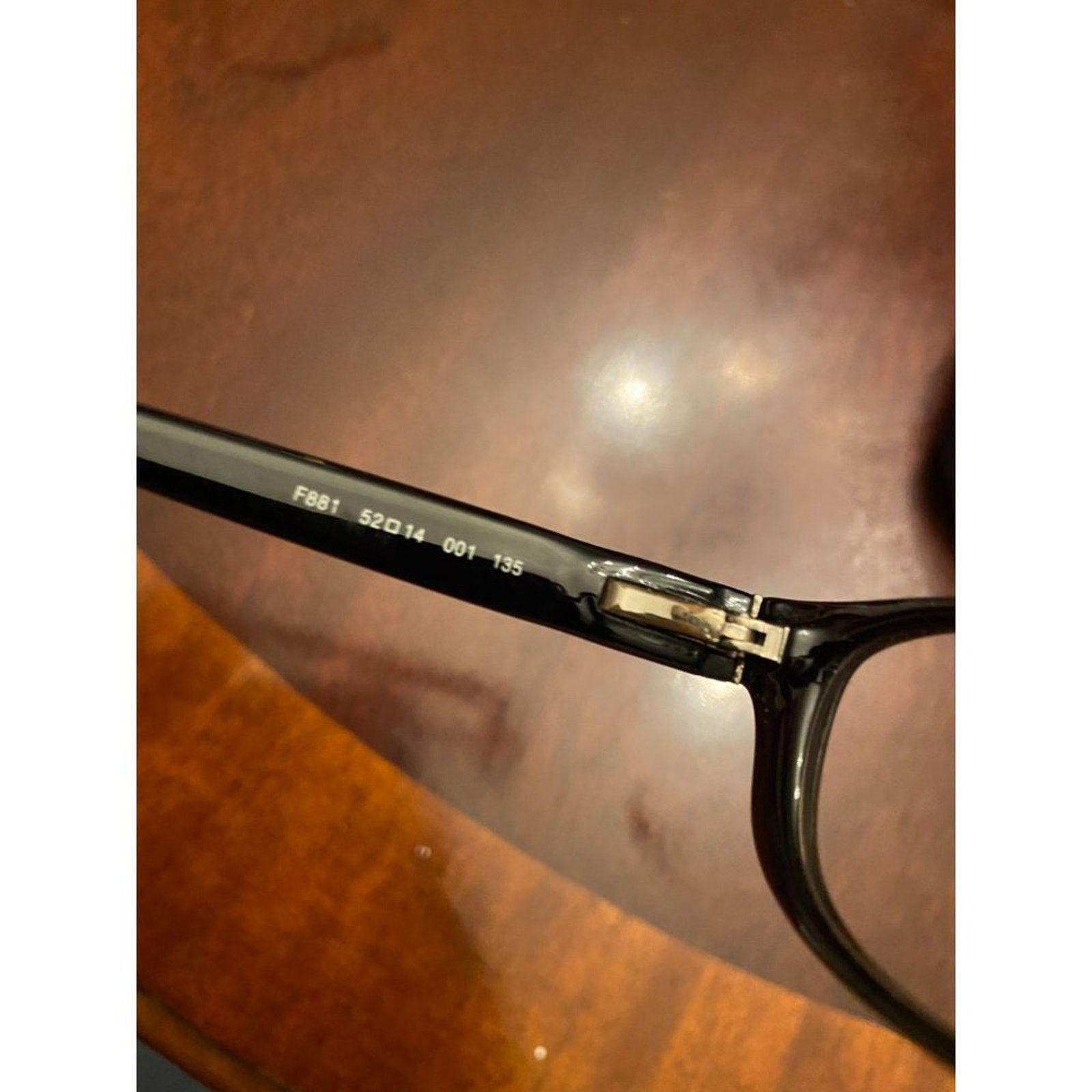 Fendi Ladies Italy Fendi Glasses F881 5214 001 135 Frame Size ONE SIZE - 5 Thumbnail