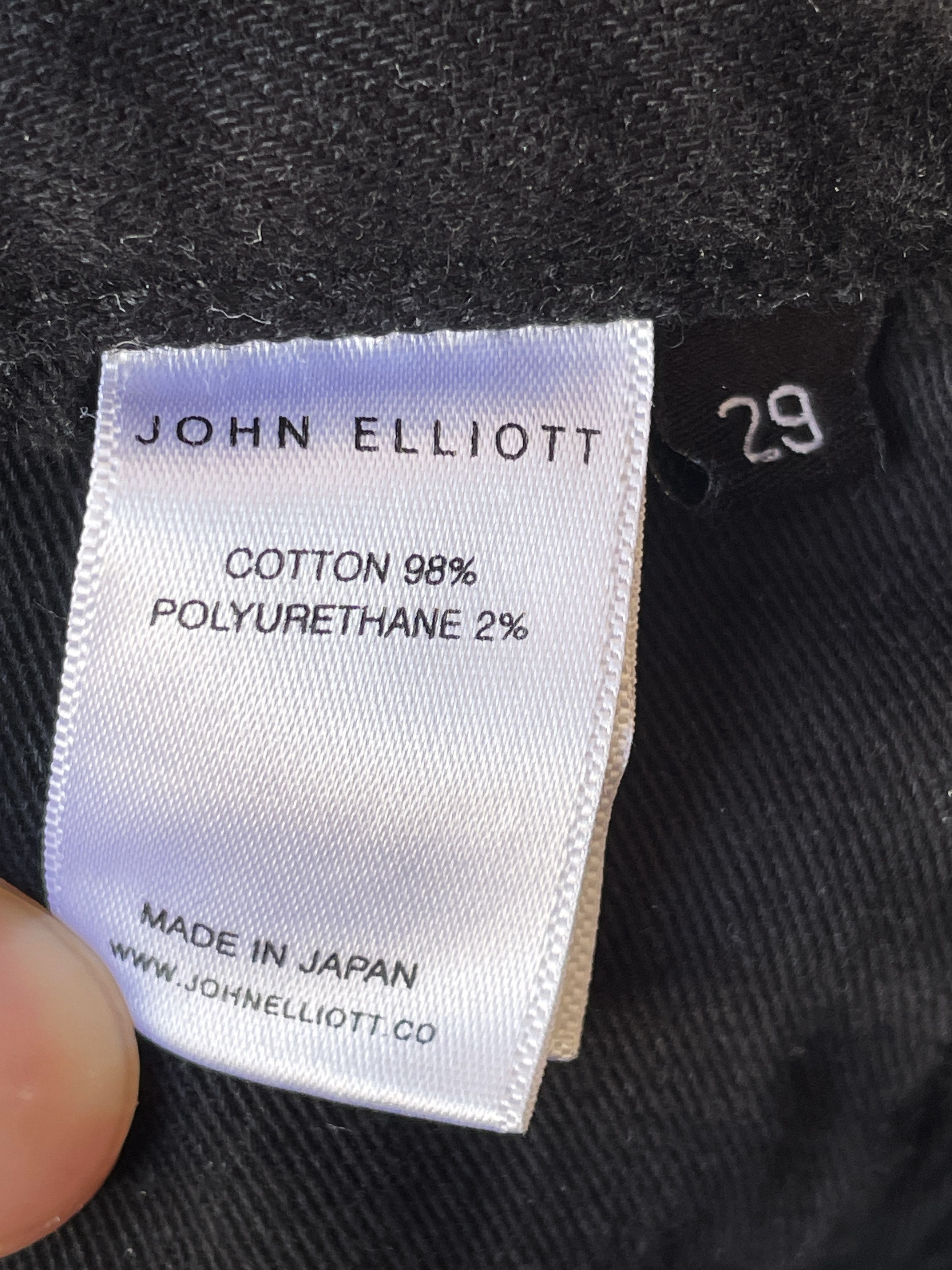 John Elliott Cast 2 nero distressed jeans Size US 30 / EU 46 - 6 Thumbnail