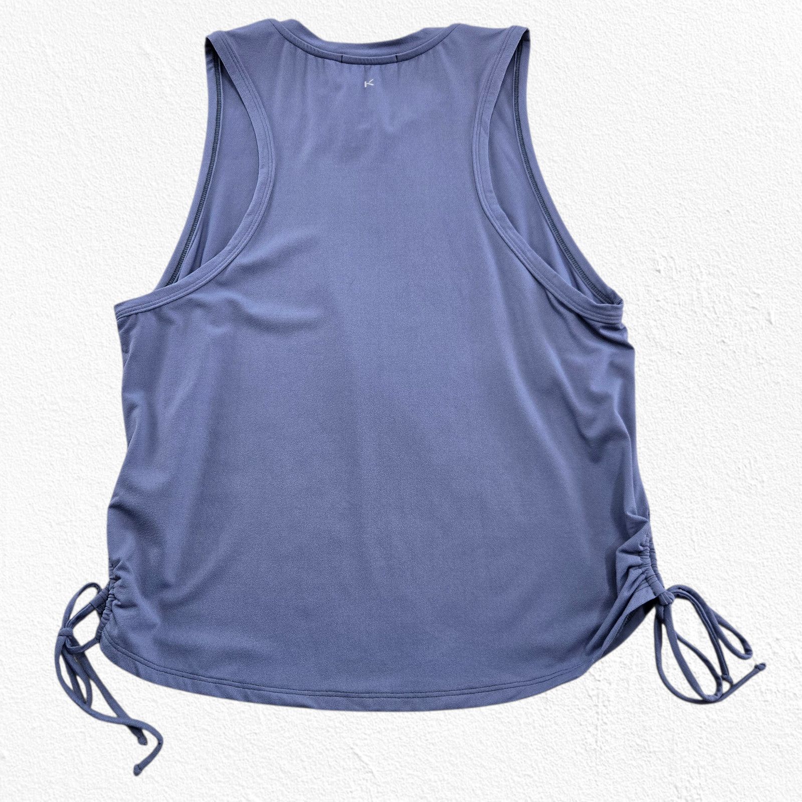 Other Leona Crepe Drawstring Athleisure Tank Blue Shadow Size XL Size XL / US 12-14 / IT 48-50 - 10 Thumbnail