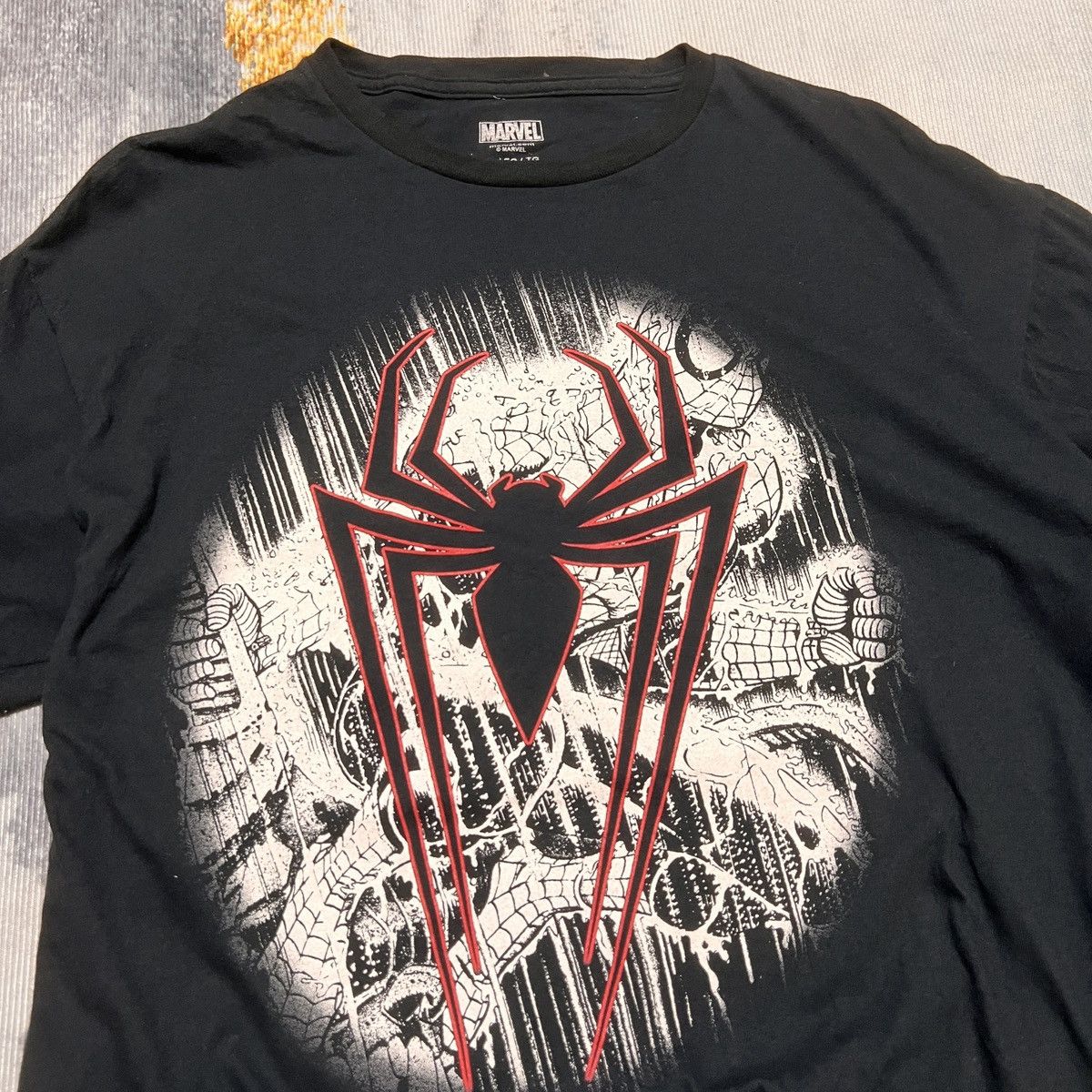 Marvel Comics × Vintage MARVEL SPIDERMAN MOVIE T-SHIRT Size US XL / EU 56 / 4 - 2 Thumbnail