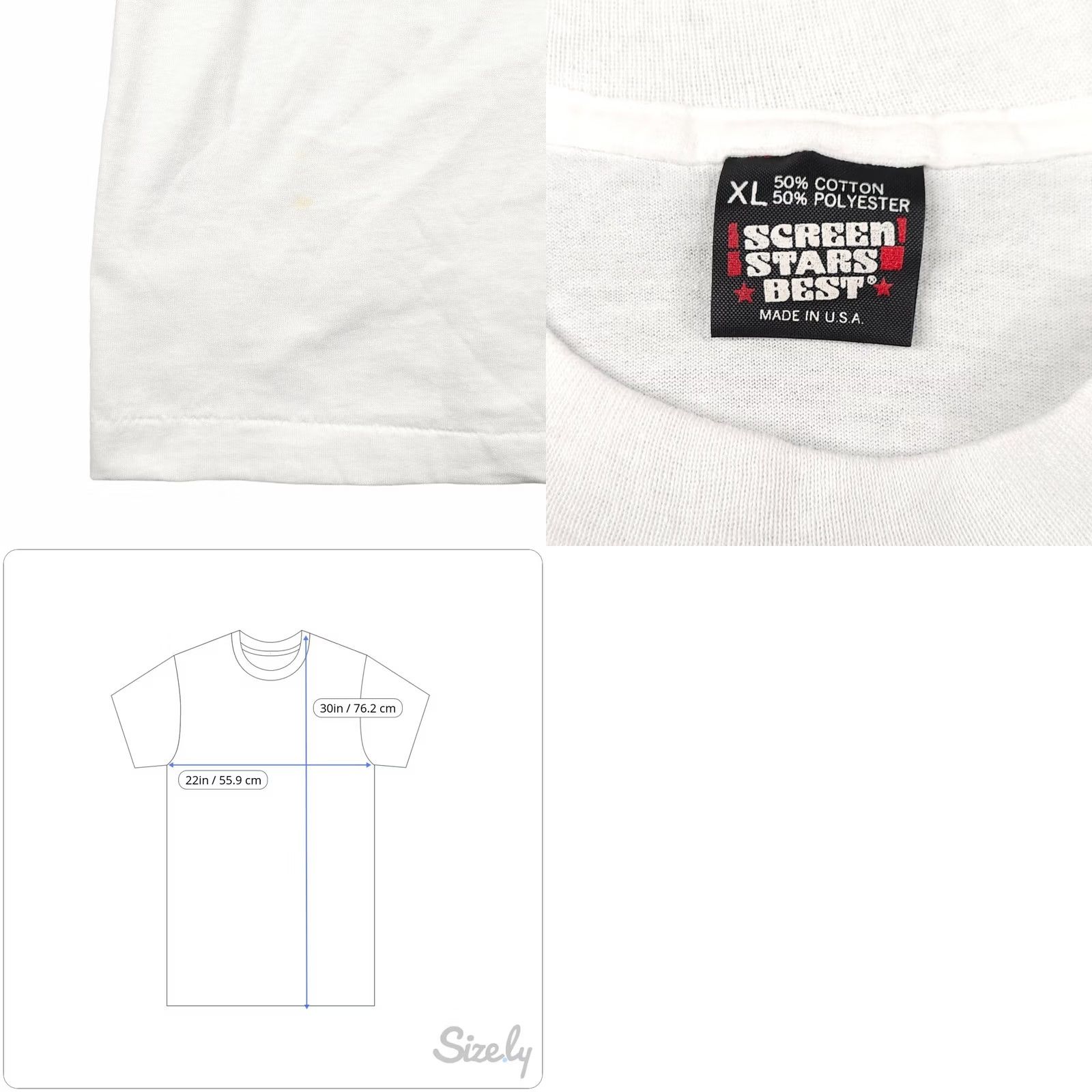 Vintage VINTAGE Screen Stars 3M Midsummers Night Walk T Shirt Mens Size L White Short Sleeve Crew Neck 80s 1989 Made In USA Mens Size US L / EU 52-54 / 3 - 8 Thumbnail