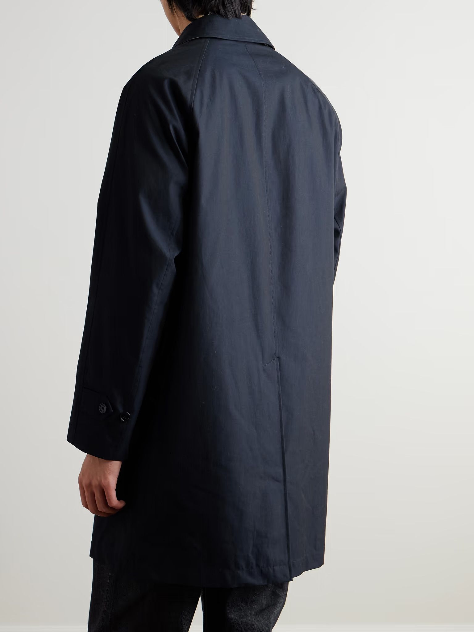 Burberry o1y0426 Trench Coat in Dark Blue Size US S / EU 44-46 / 1 - 3 Thumbnail