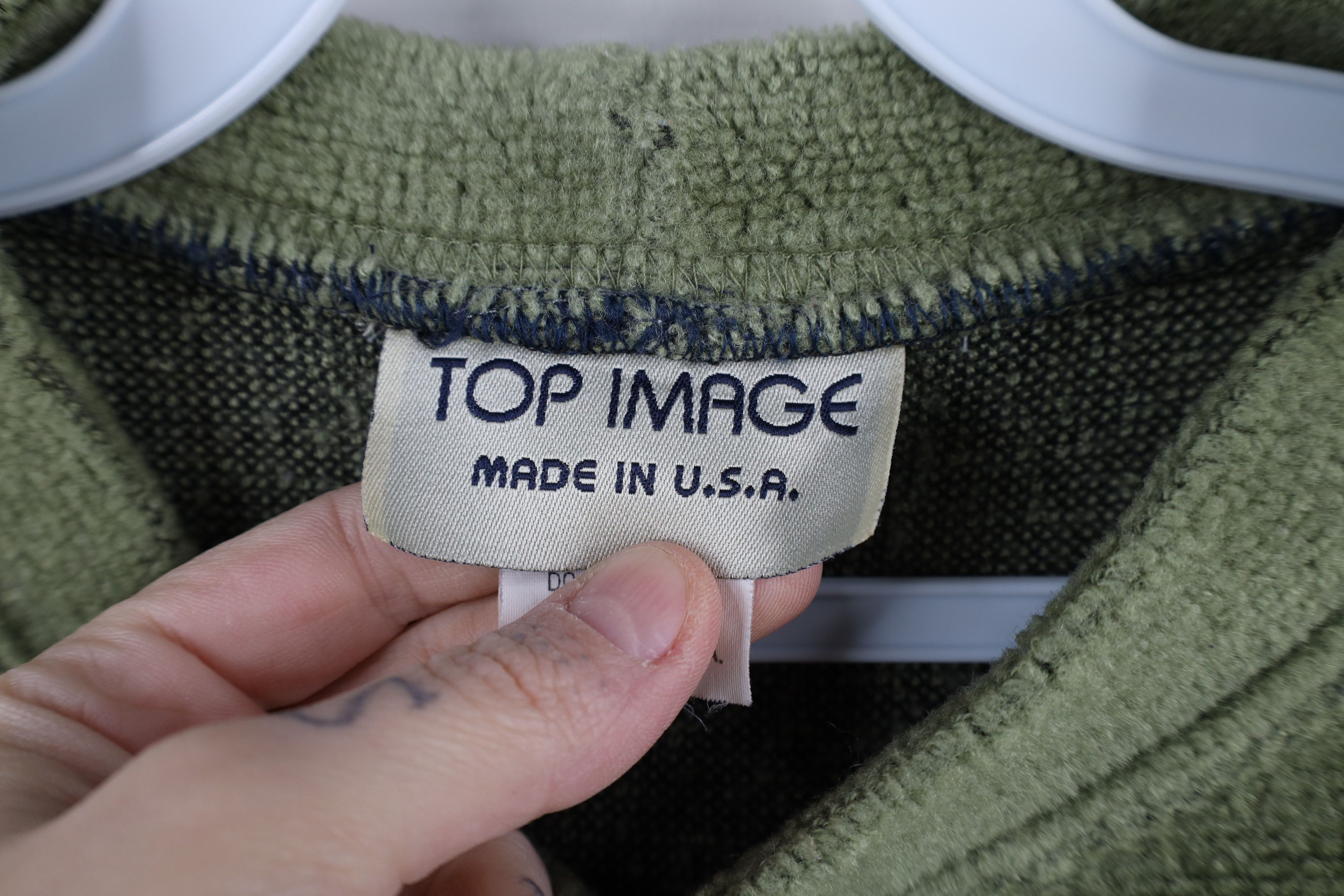 Vintage Vintage 90s Streetwear Michigan Terry Cloth Sweatshirt Size L / US 10 / IT 46 - 8 Thumbnail