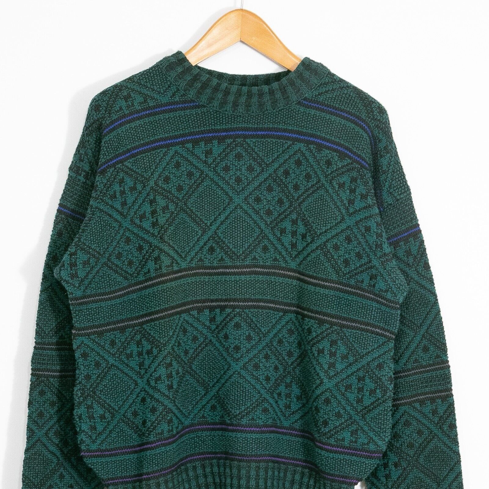 Alexander Julian × Vintage Vintage Colours Alexander Julian Cotton Knit Sweater Large Size US L / EU 52-54 / 3 - 2 Thumbnail