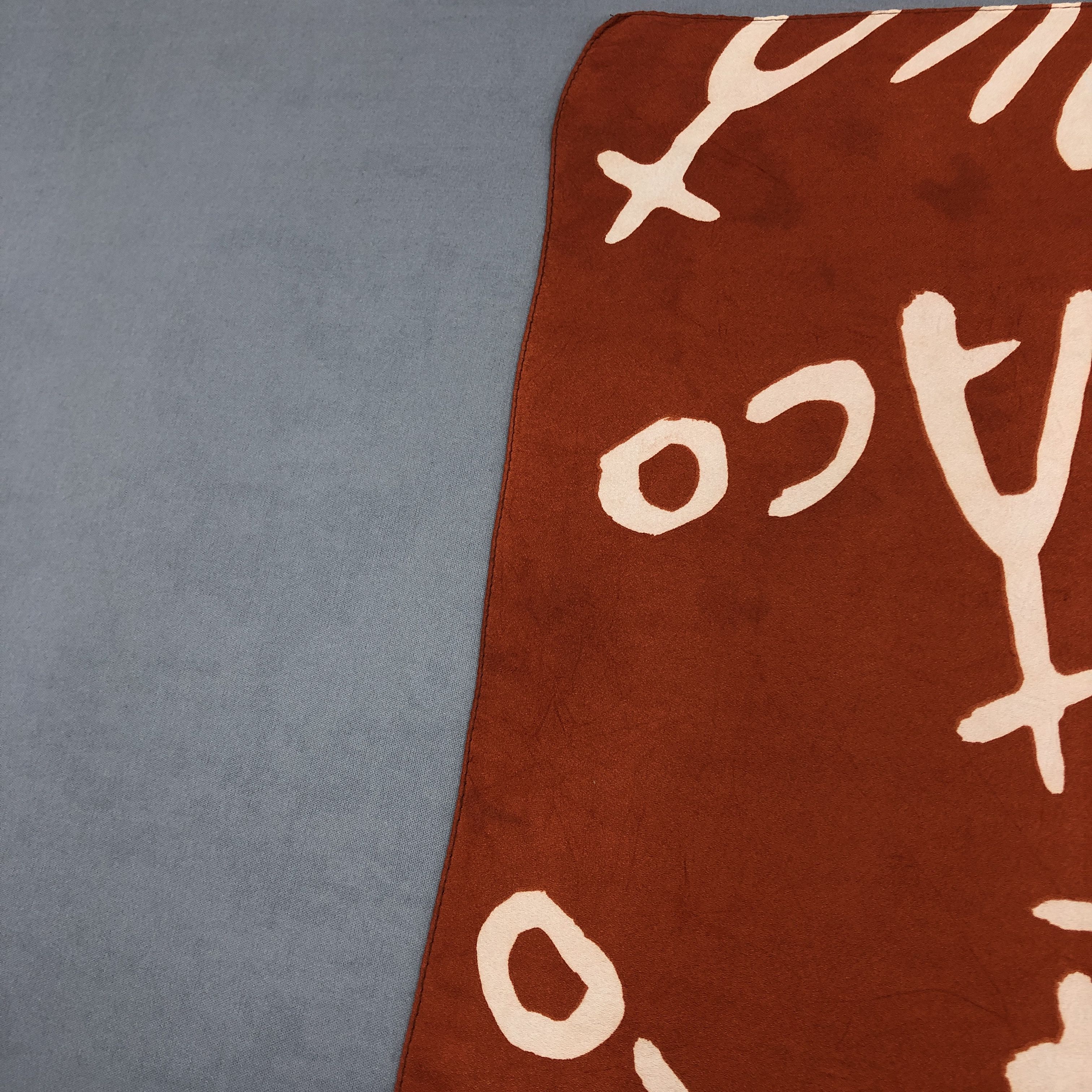 Other × Vintage Vintage Avaco SILK Scarf Twill Stole Wraps Scarves Size ONE SIZE - 16 Thumbnail