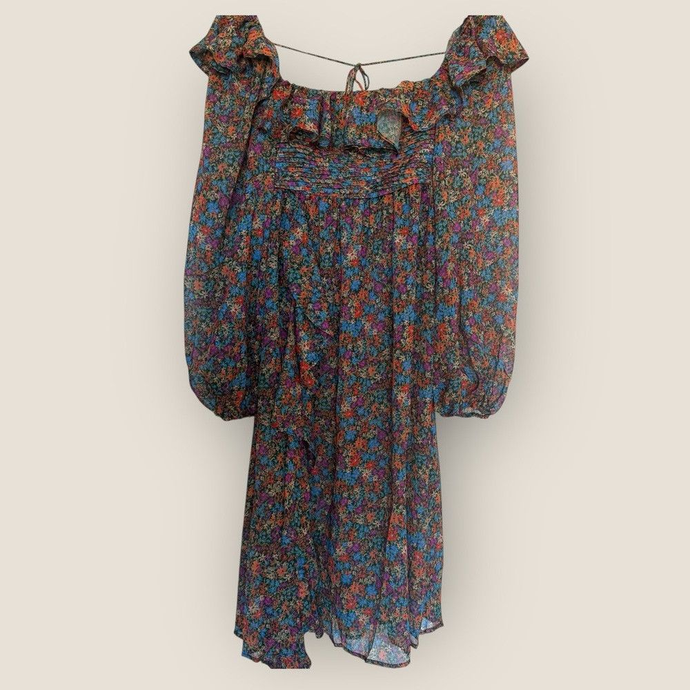 For Love & Lemons For Love & Lemons | Full Bloom Midi Dress | Size XS (Fits X Size XS / US 0-2 / IT 36-38 - 6 Thumbnail
