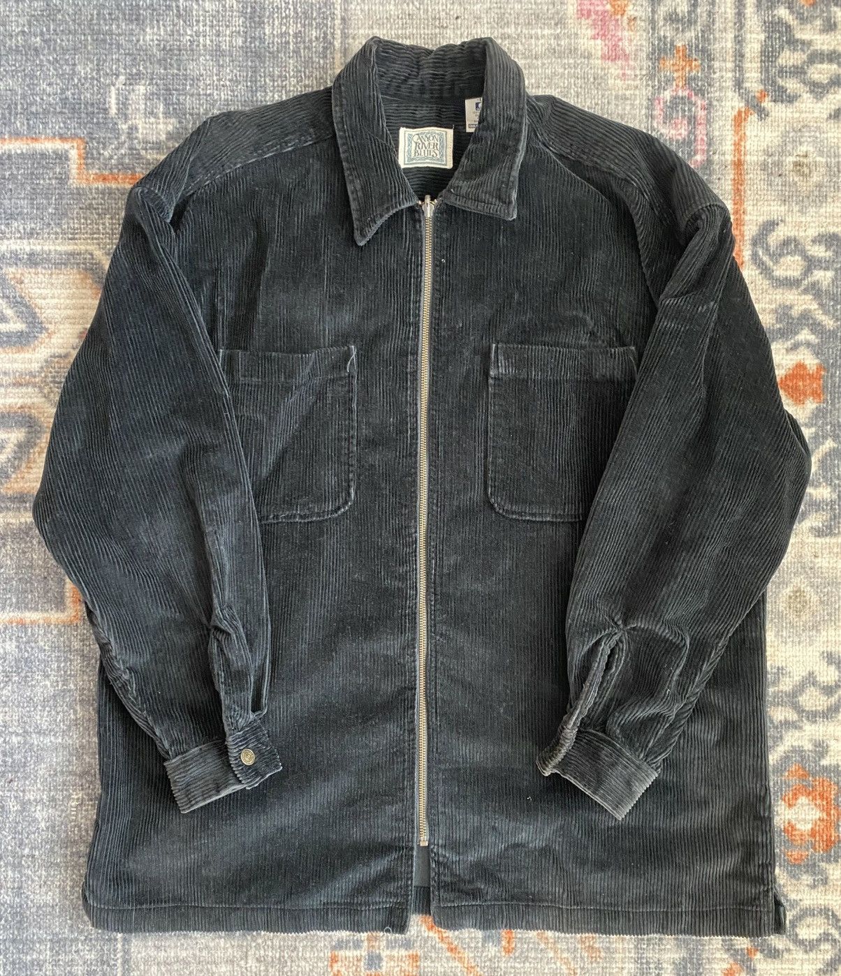 Vintage Canyon River Blues Corduroy Jacket Size US L / EU 52-54 / 3 - 1 Thumbnail