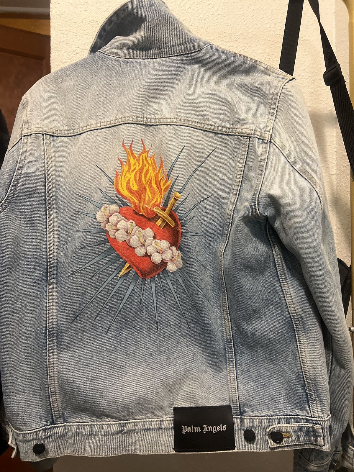 Palm Angels Palm angels heart denim Size US M / EU 48-50 / 2 - 3 Thumbnail