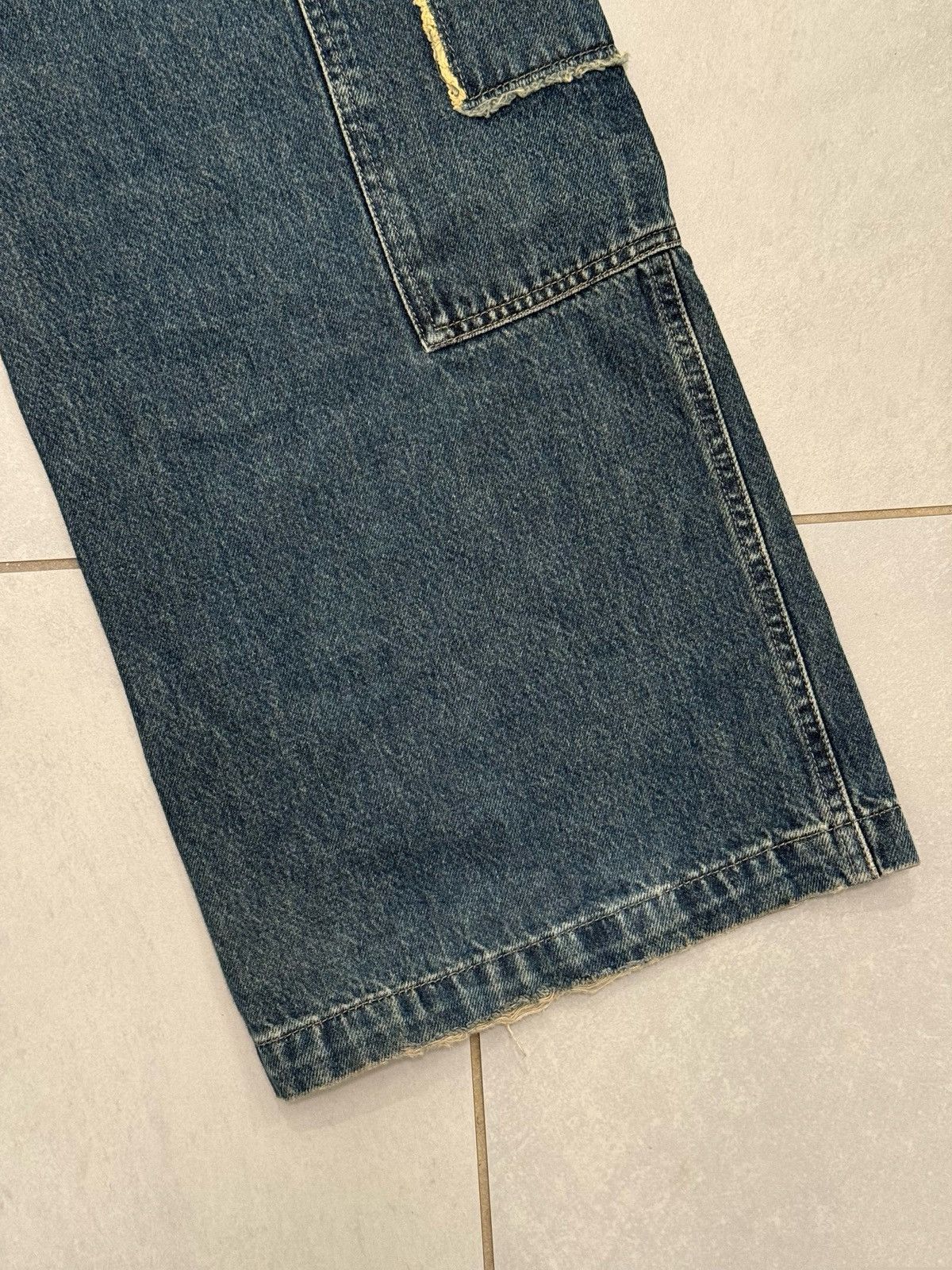 Minga London Wide legged Distressed Jeans Size 30" / US 8 / IT 44 - 4 Thumbnail