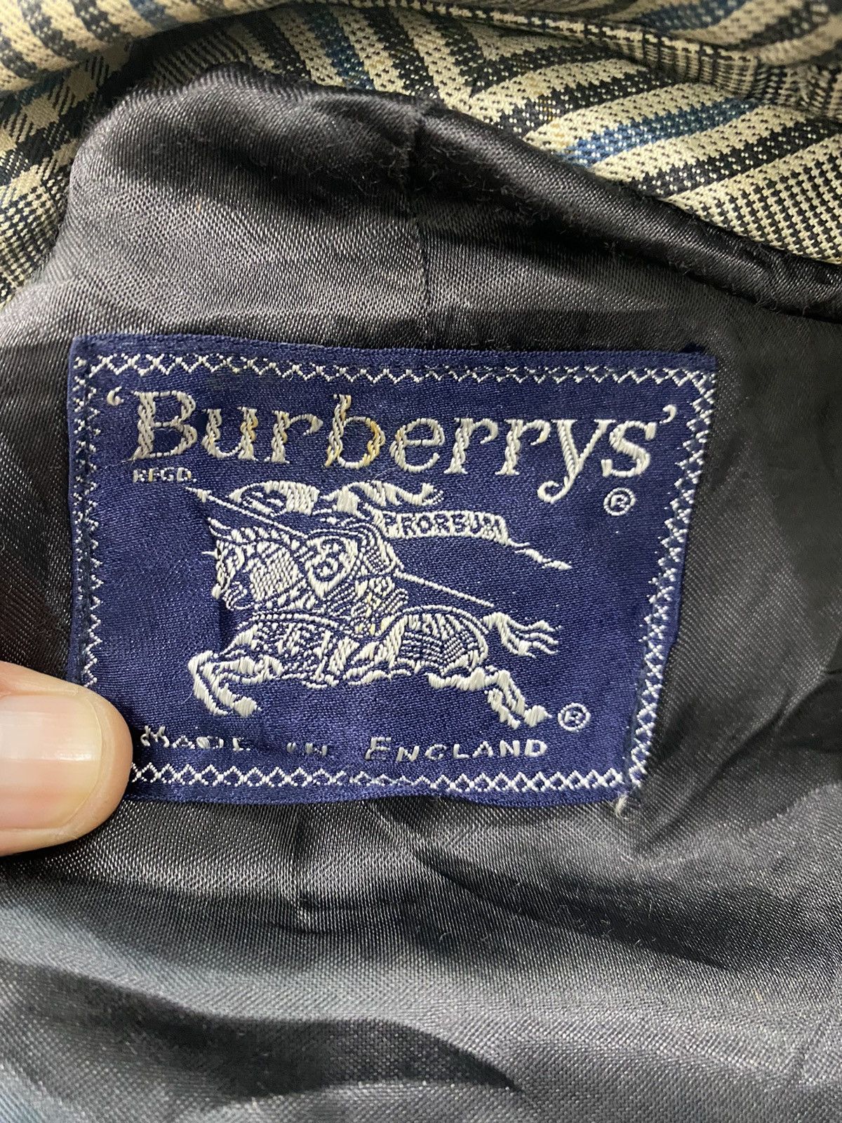 Burberry Prorsum VINTAGE BURBERRY PROSUM DOUBLE BREAST TRENCH COAT CHECKERED Size US M / EU 48-50 / 2 - 3 Thumbnail
