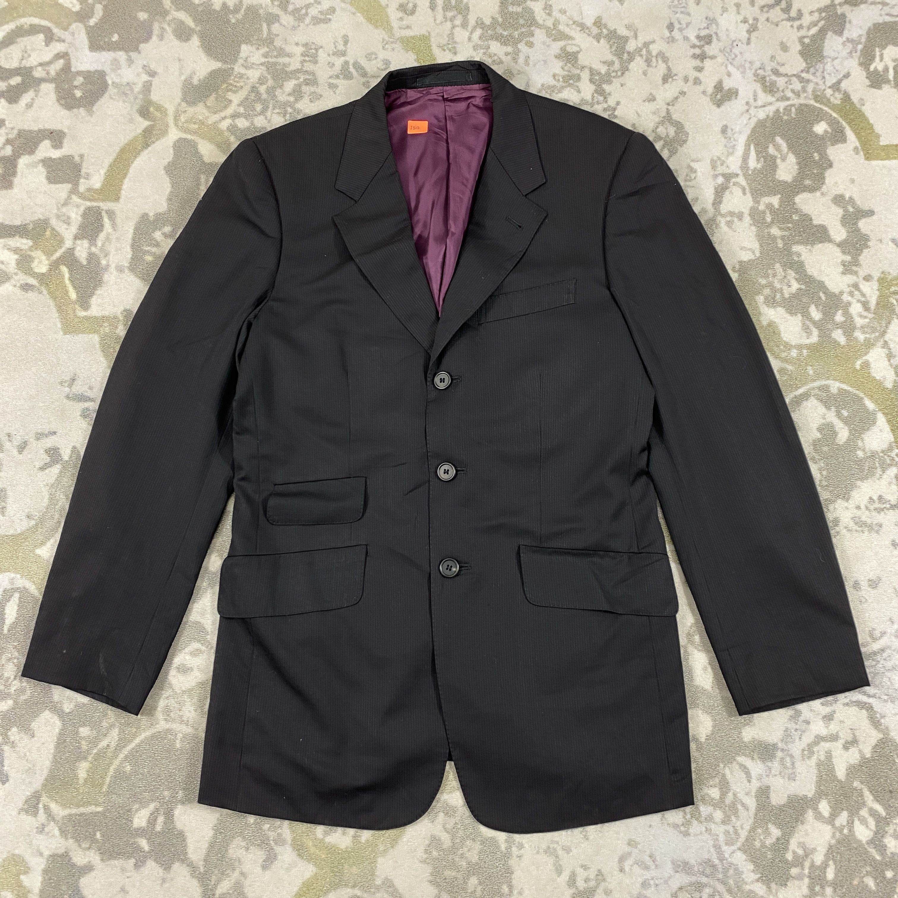 image of Paul Smith Black Coat Blazer Jacket- J510, Men's (Size XS)