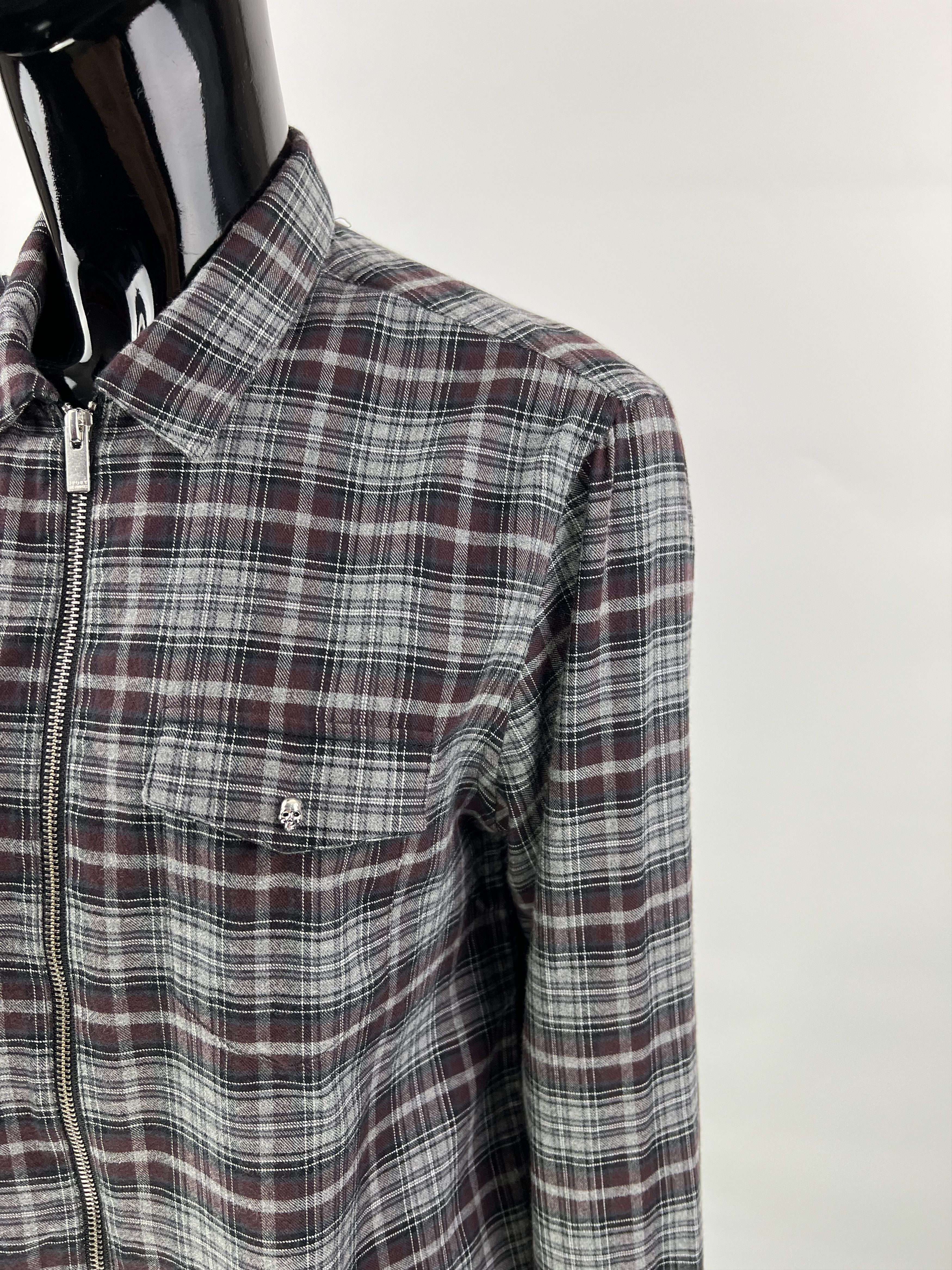 The Kooples The Kooples Sport Full Zip Shirt Overshirt Size M Size M / US 6-8 / IT 42-44 - 2 Thumbnail