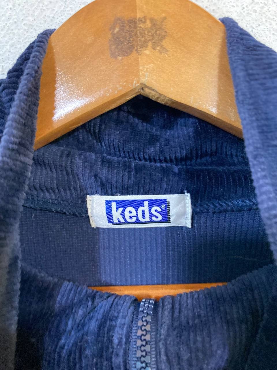 Keds vintage keds blue corduroy velvet jacket Size US S / EU 44-46 / 1 - 3 Thumbnail
