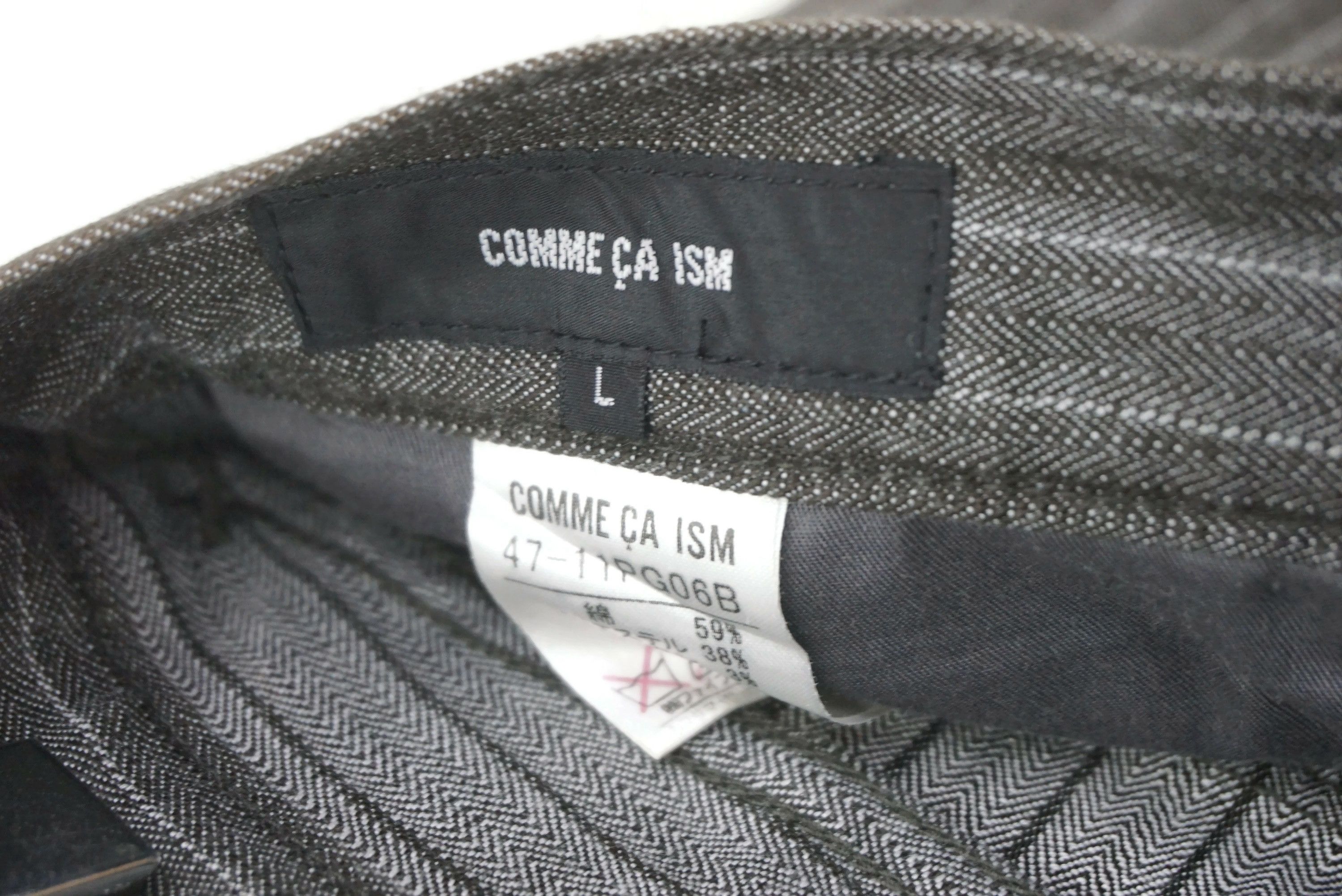 Japanese Brand Comme ca Ism Jeans Size W32xL28.5 Japanese Hickory Workwear Size US 32 / EU 48 - 9 Thumbnail