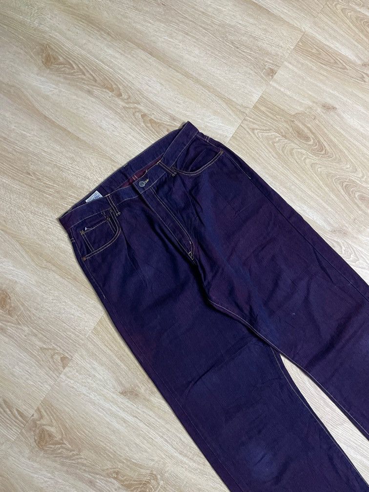 Vintage Vintage BLUE WAY INDIGO DYE Size US 34 / EU 50 - 4 Thumbnail