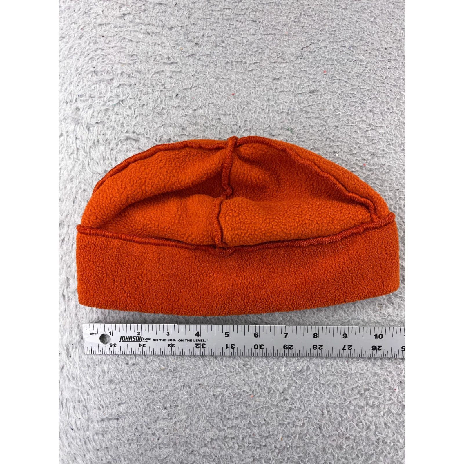 Vintage Ambler Mountain Works Beanie Toque Adult Small Orange Fleece Polyester Ski Mens Size US S / EU 44-46 / 1 - 4 Thumbnail
