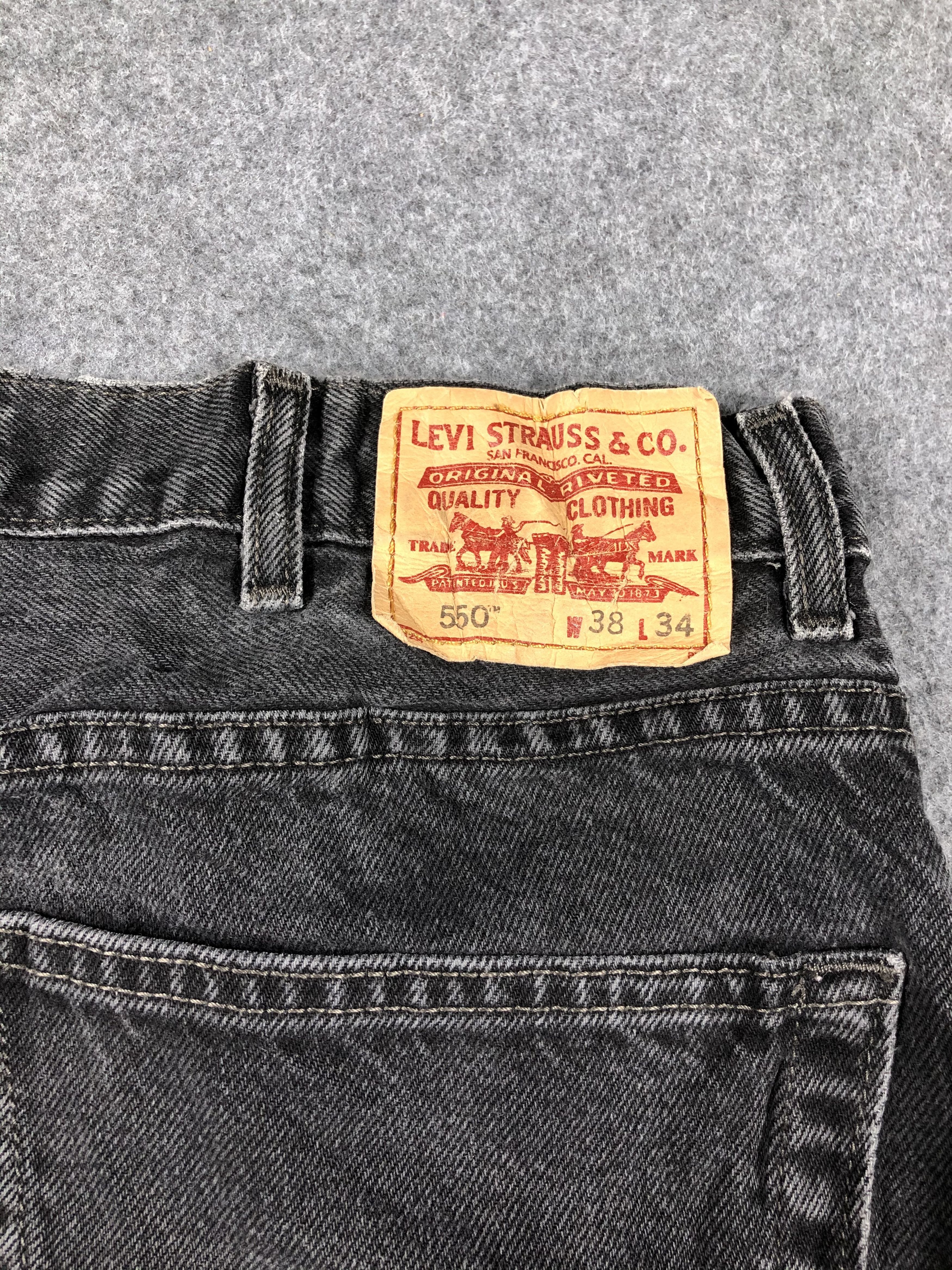 Levi's Vintage Levis Jeans Lot 550 Earth Tone-JM686 Size US 36 / EU 52 - 9 Thumbnail