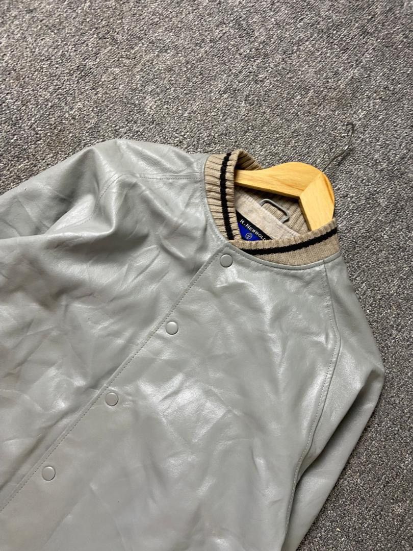 R.Newbold R.newbold + Paul Smith Varsity Leather Jacket (199) Size US M / EU 48-50 / 2 - 10 Thumbnail