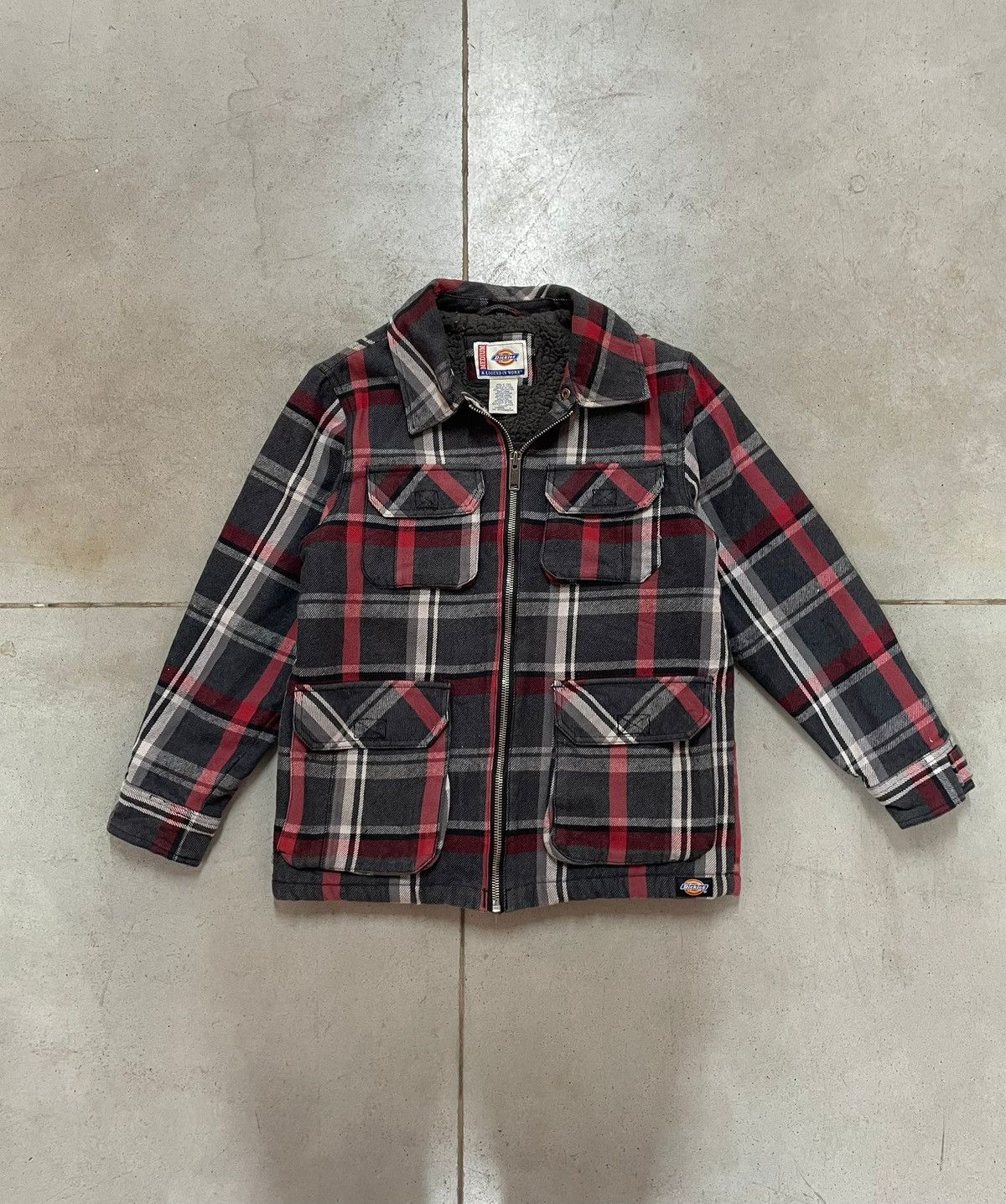 Dickies 90’s Plaid Vintage Dickies Sherpa Jacket Size US M / EU 48-50 / 2 - 3 Thumbnail