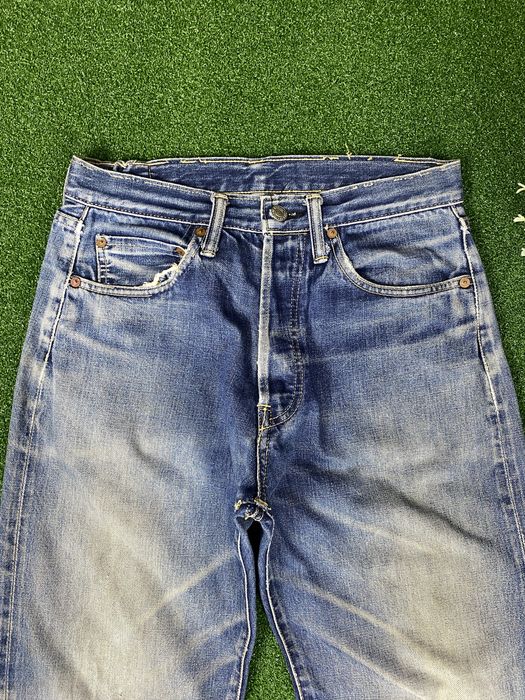 Vintage 💢Selvedge Vintage Go West Faded Blue Jeans | Grailed