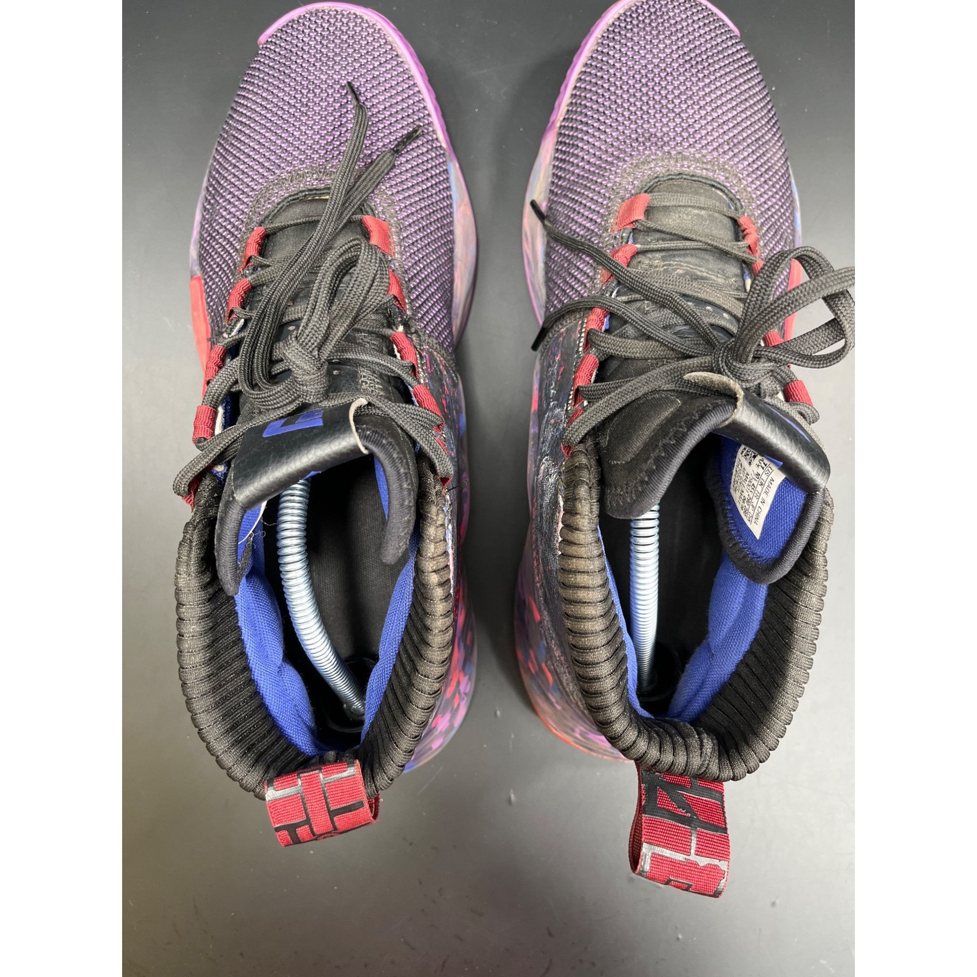 Adidas Adidas SKU 7881 Mens Purple Red Dame 5 Grind together Basket Size US 11 / EU 44 - 6 Thumbnail