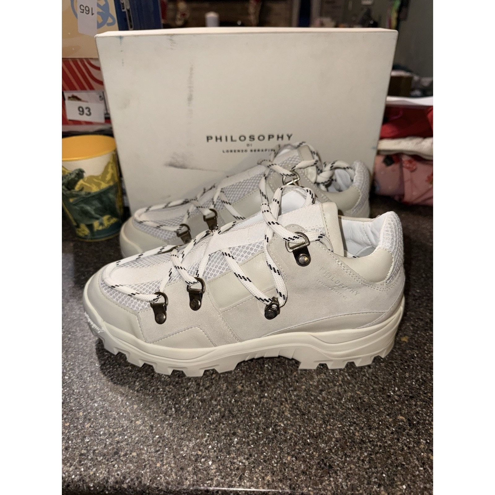 Philosophy di Lorenzo Serafini Philosophy Di Lorenzo Serafini mesh lace-up sneakers Size 38 Size US 8 / IT 38 - 1 Thumbnail