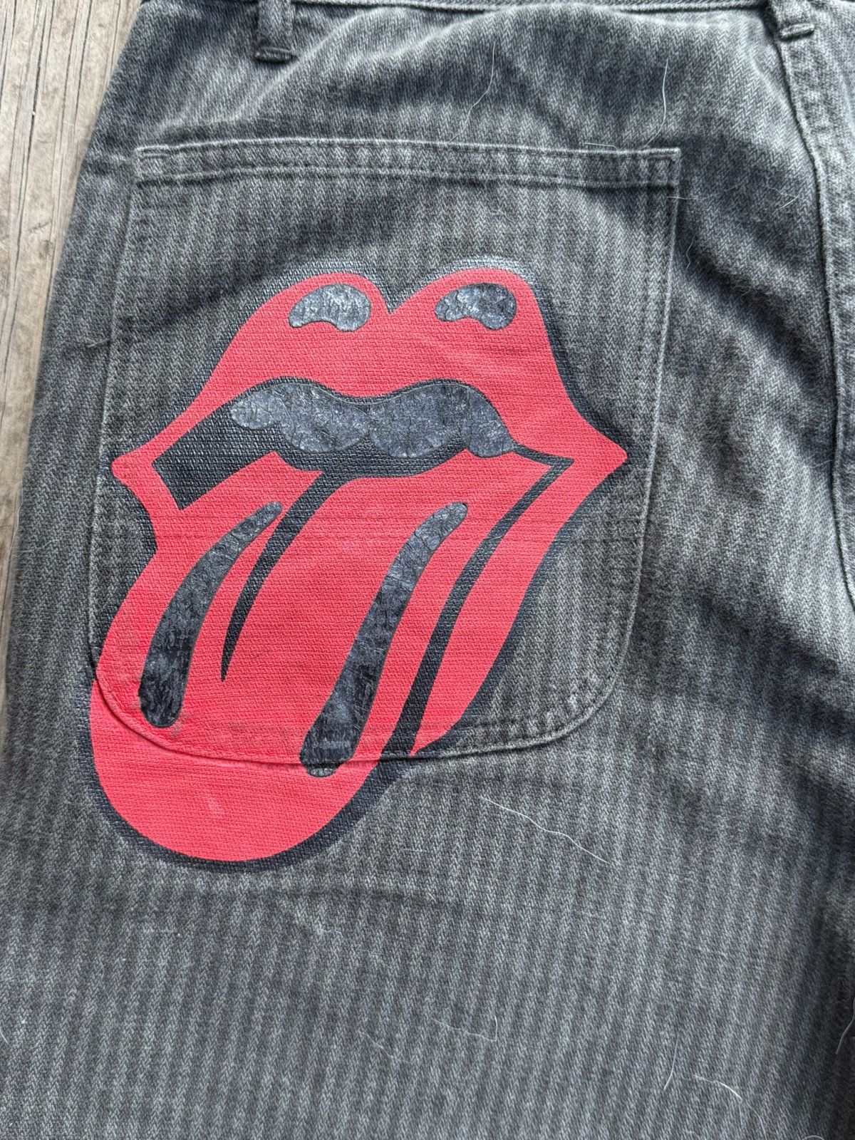Comme des Garcons Comme Des Garçons Homme Plus AW06 Rolling Stones Denim Size US 32 / EU 48 - 3 Thumbnail
