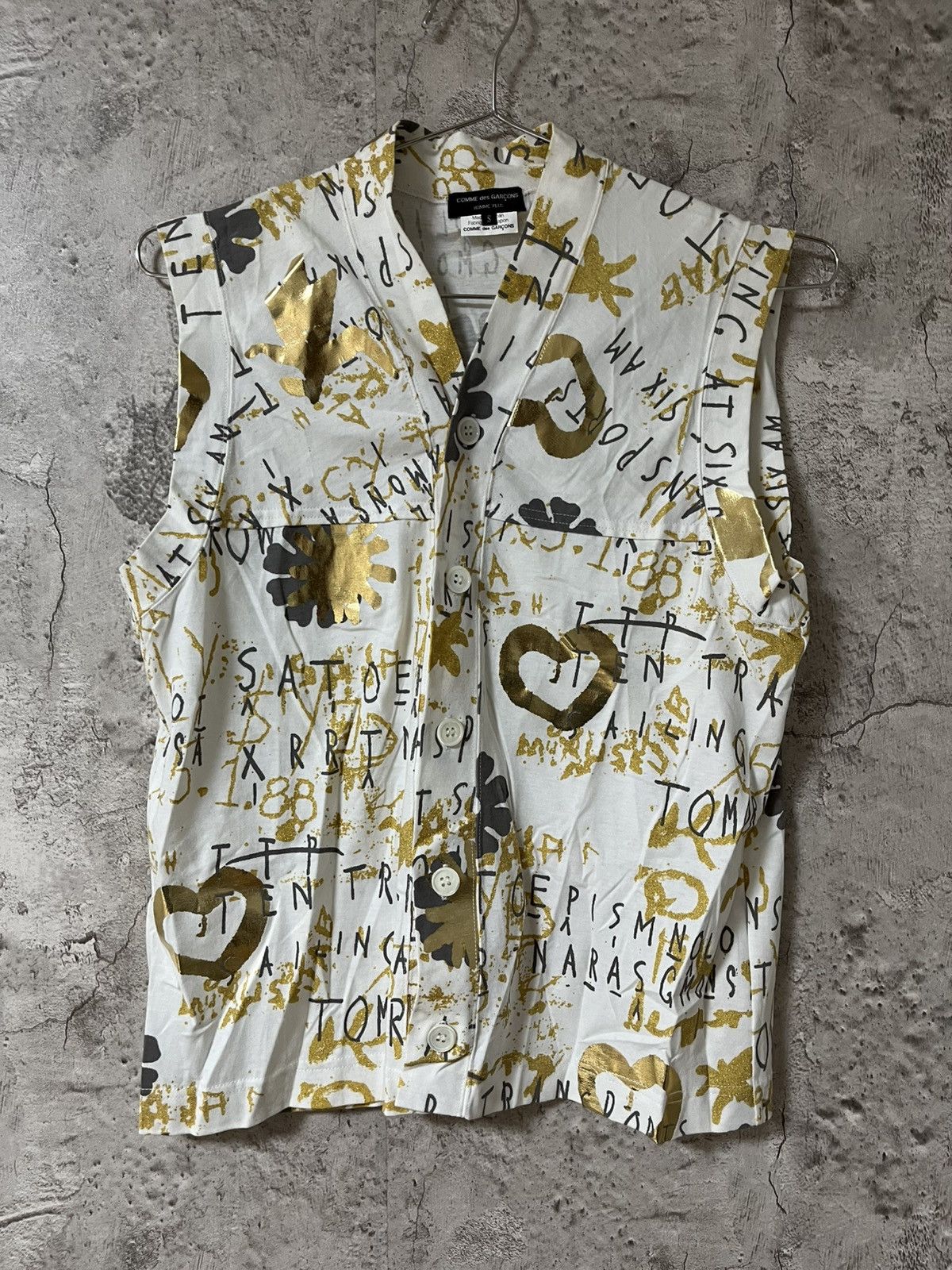 Comme des Garcons Homme Plus commedesgarcons homme plus vest Size S / US 4 / IT 40 - 3 Thumbnail