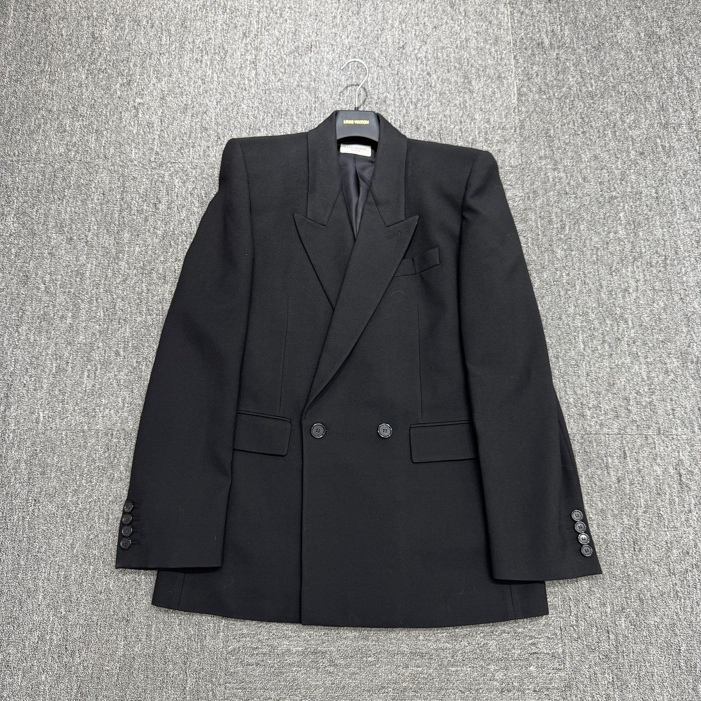 Saint Laurent Paris Saint Laurent Wool Double-Breasted Blazer Size 38R Size 38R - 1 Thumbnail