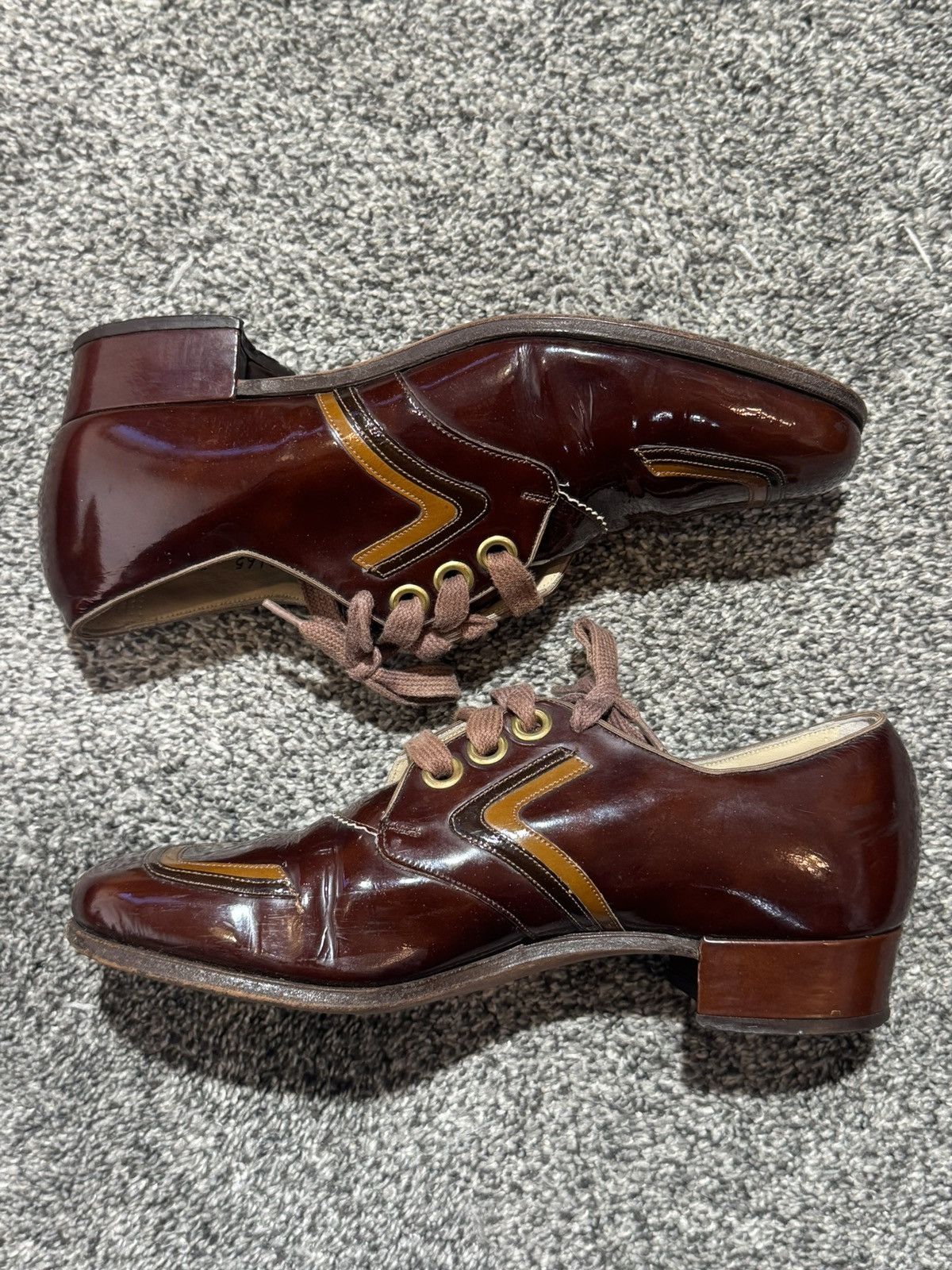 Other Vintage 70s Alden Women’s Patent Leather Shoes Size 6.5 C Size US 6.5 / IT 36.5 - 11 Thumbnail
