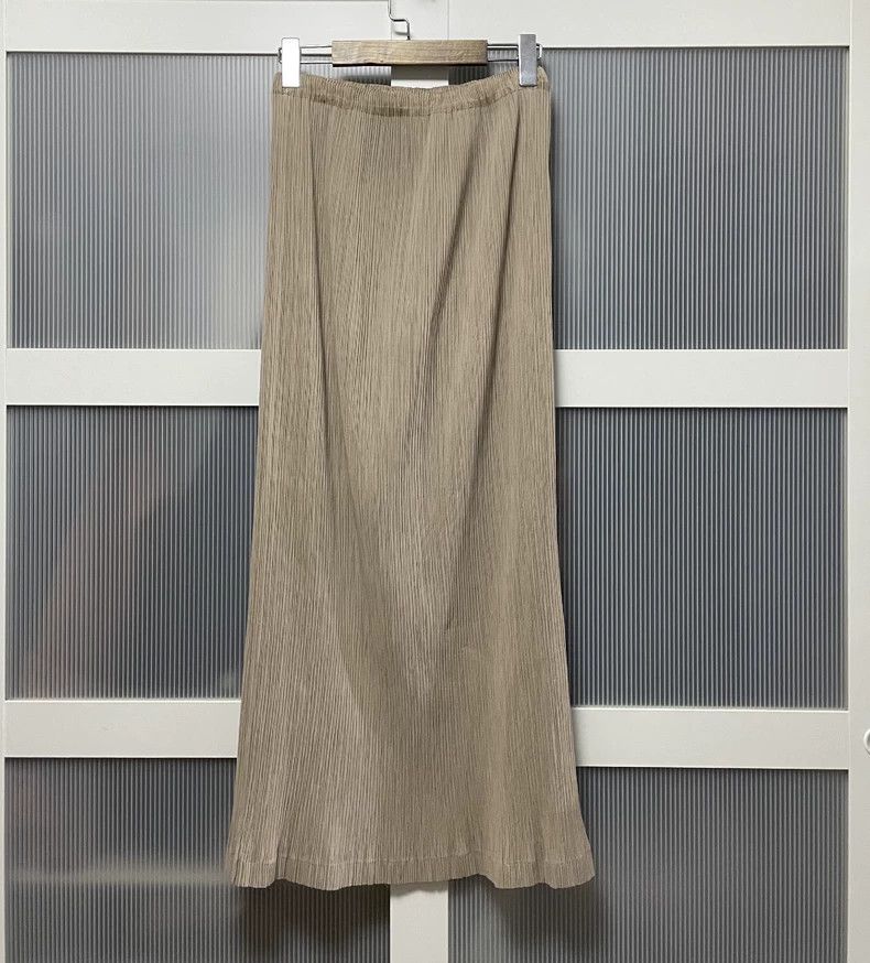 Issey Miyake Issey Miyake A light grey skirt Size 25" / US 0 / IT 36 - 3 Thumbnail