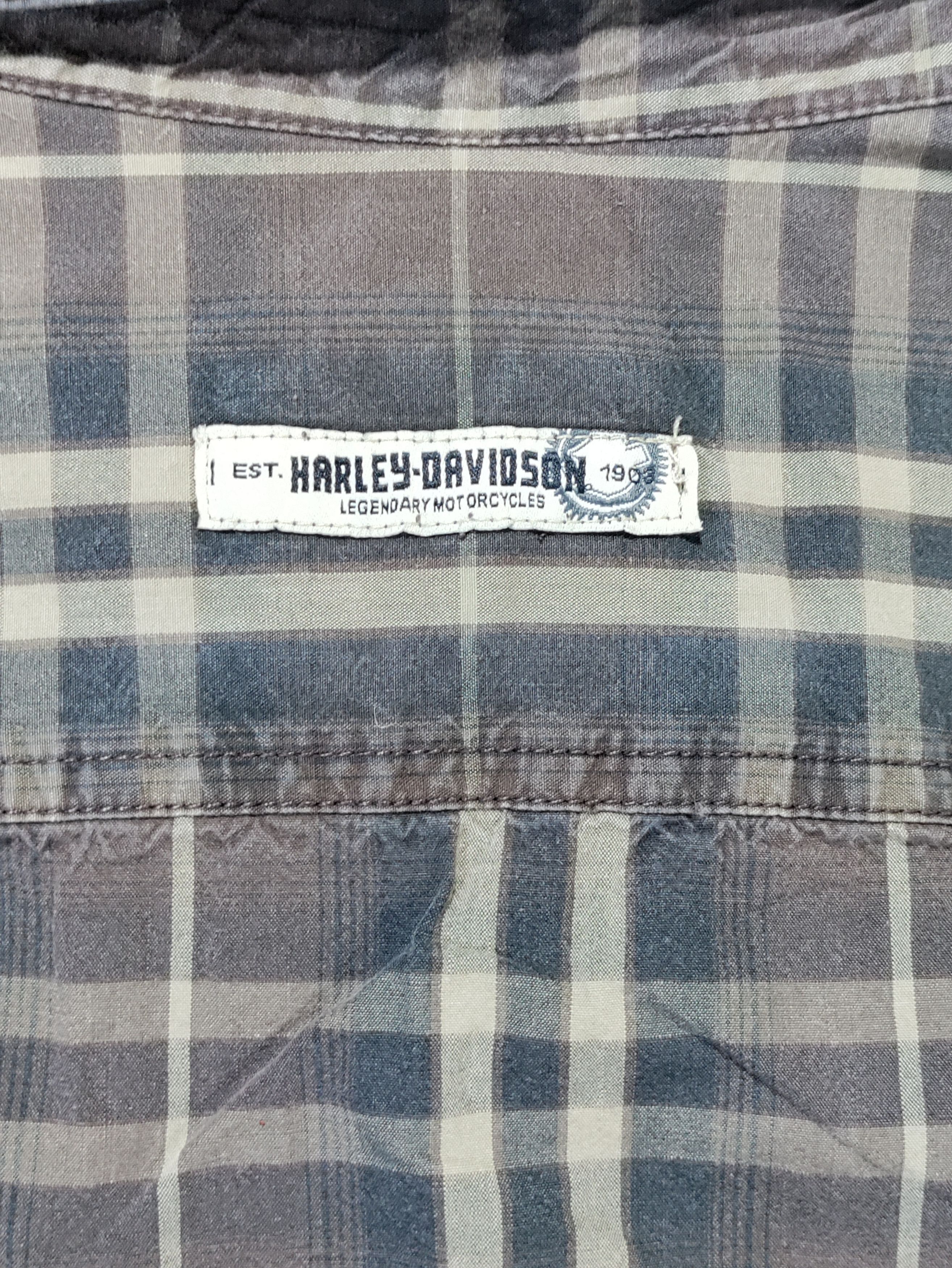 Harley Davidson × Vintage Harley Davidson Mens Shirt Size US M / EU 48-50 / 2 - 8 Thumbnail