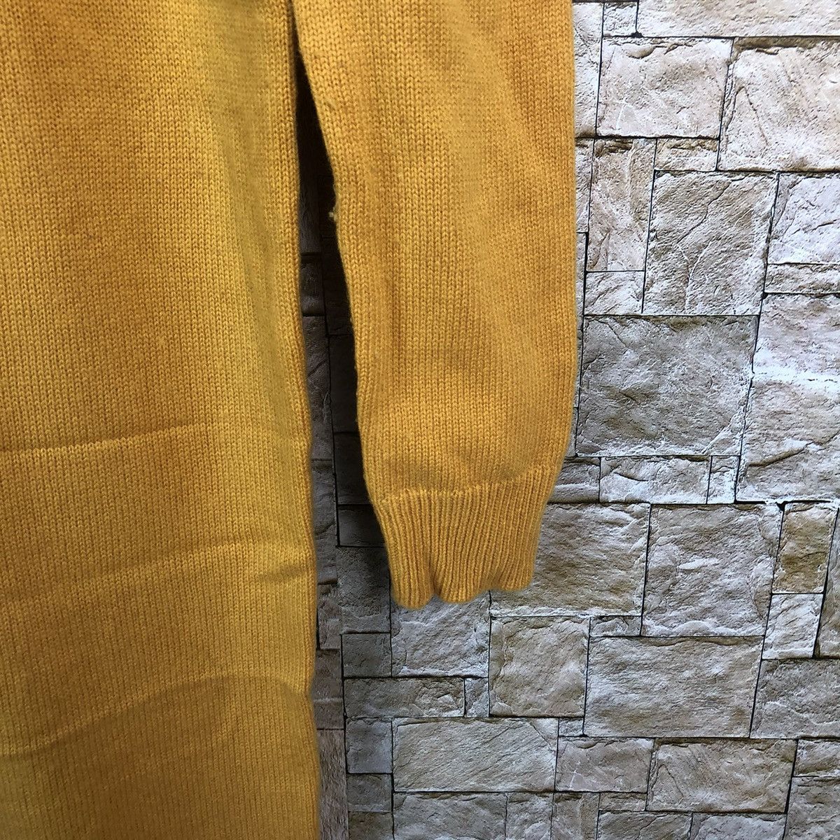 Homespun Knitwear × Undercover × Uniqlo Uniqlo X Undercover Mustard Long Knitwear #A919 Size S / US 4 / IT 40 - 8 Thumbnail