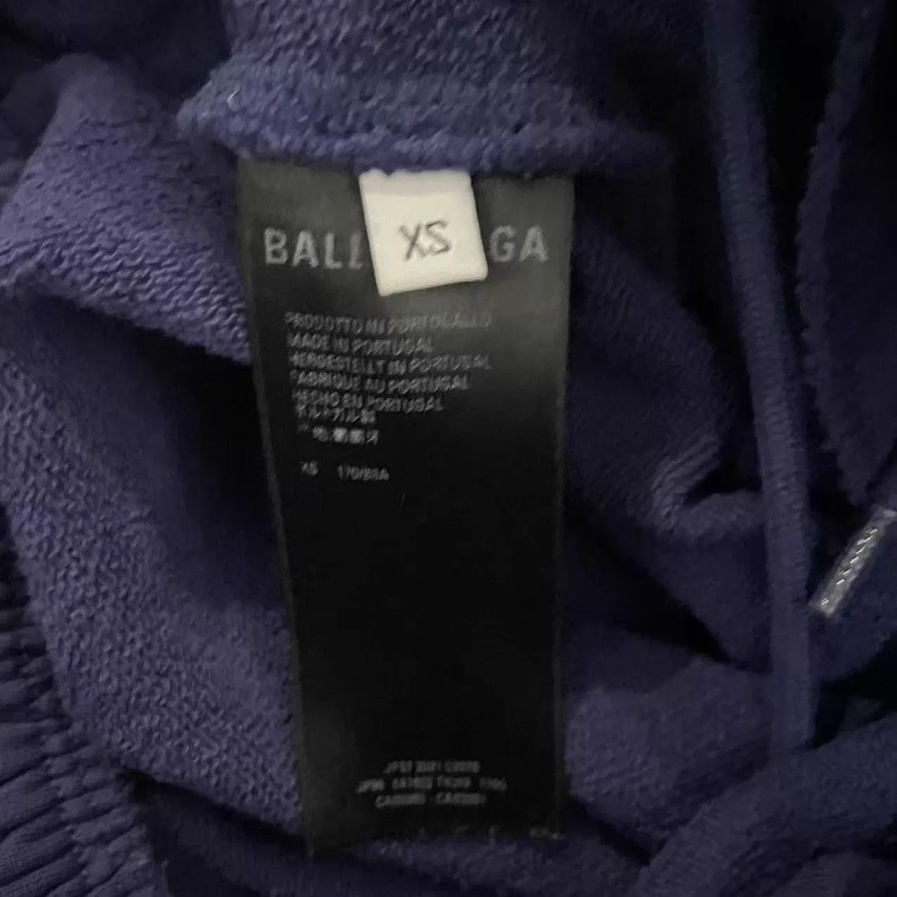 Balenciaga Balenciaga Purple Coke Waves Embroidered Sweatpants Size 25" / US 0 / IT 36 - 4 Thumbnail