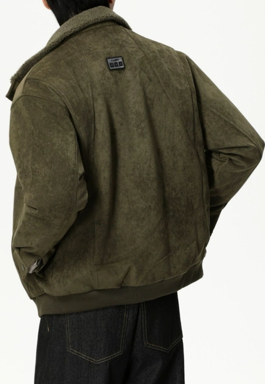 Other Men’s Stand-up collar warm fleece quilted jacket Size US M / EU 48-50 / 2 - 3 Thumbnail