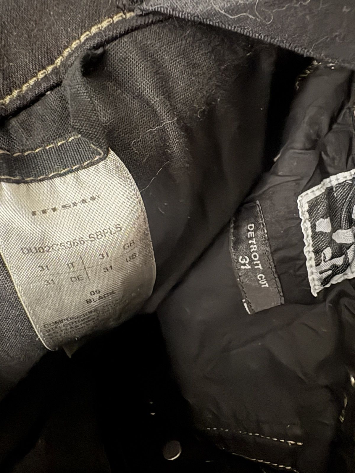 Rick Owens Rick Owens Slashed Denim Size US 31 - 4 Thumbnail