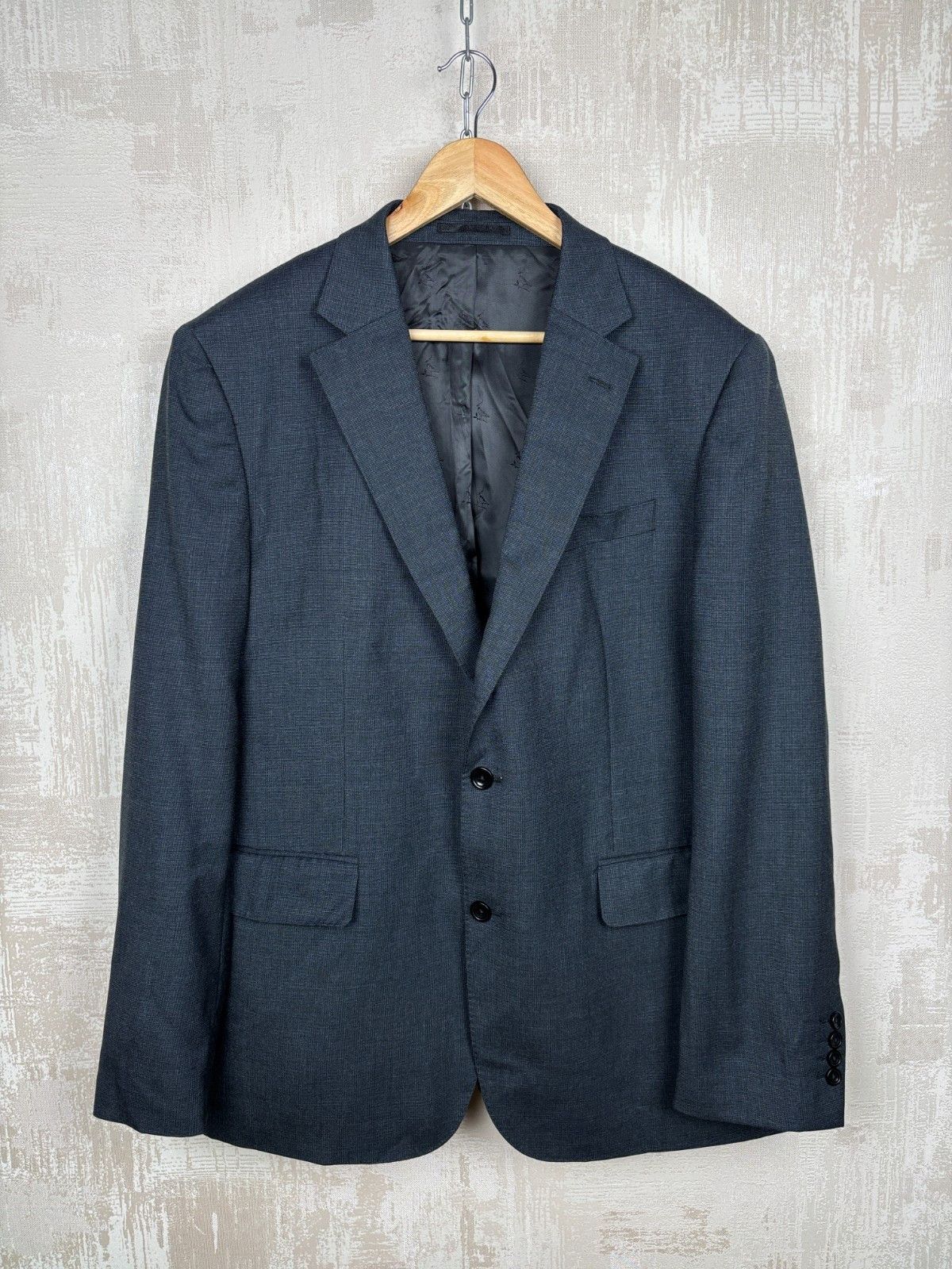Charles Tyrwhitt Charles Tyrwhitt Super 120s Wool Blazer Size UK/US 44L EU 54 Size 44L - 2 Thumbnail