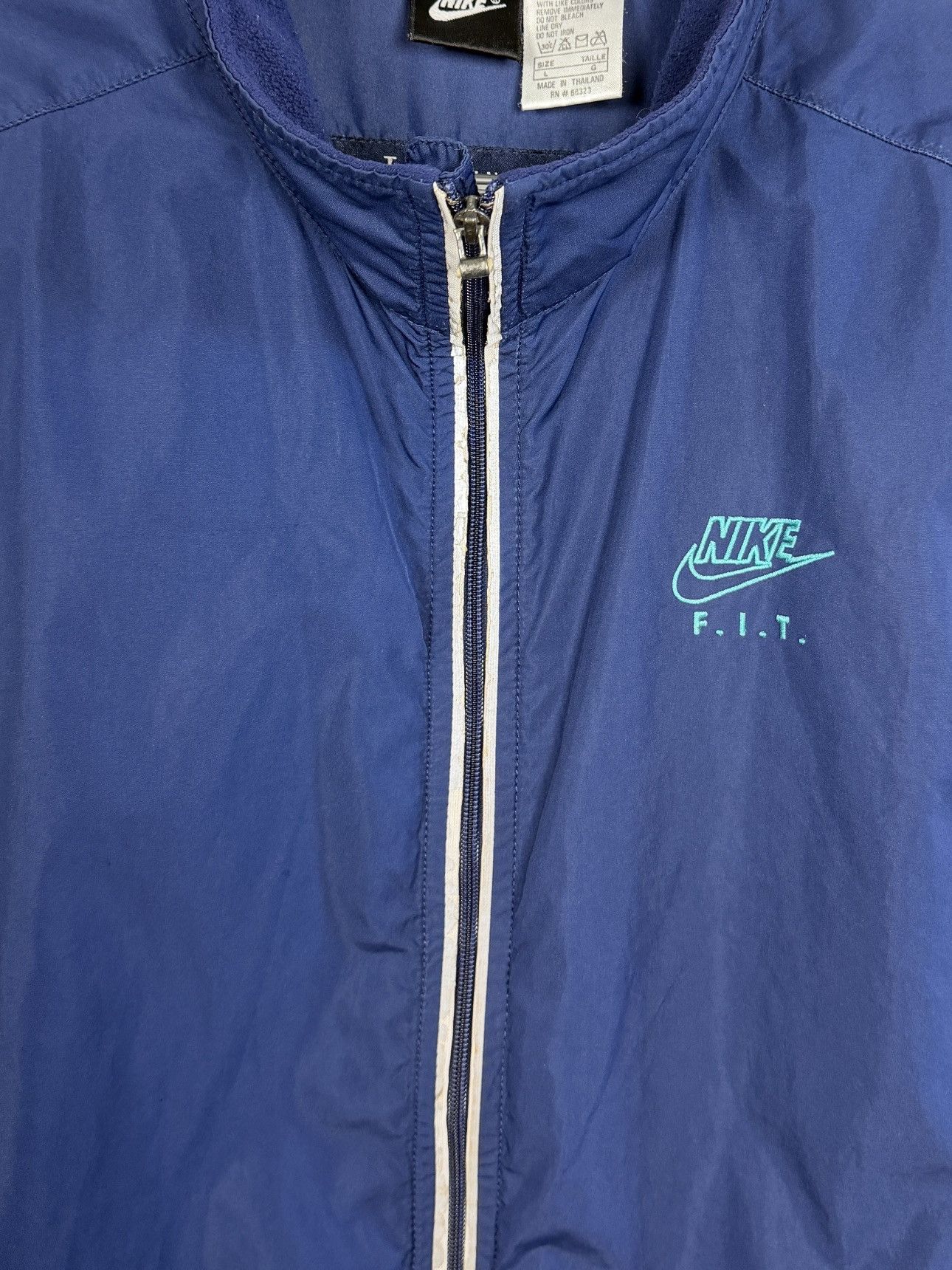 Nike Nike FIT Full Zip Vest Vintage 90s Tail Wind Run Size L Size US L / EU 52-54 / 3 - 14 Thumbnail