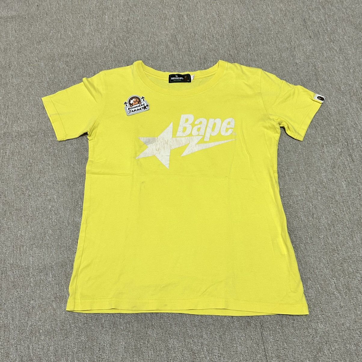 Bapesta Yellow Tee