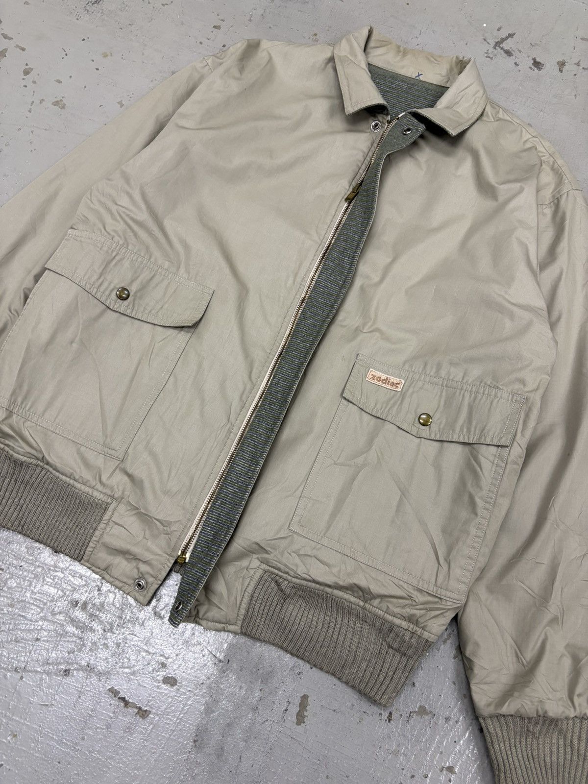 Buzz Rickson's Vintage 90s Flight Bomber Jacket Reversible Size US L / EU 52-54 / 3 - 10 Thumbnail