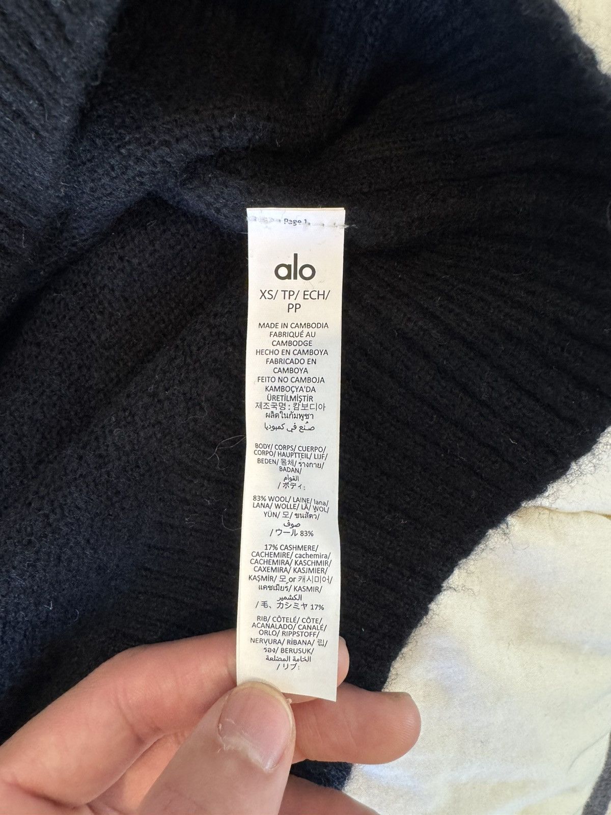 Alo Cashmere Quarterzip Size US M / EU 48-50 / 2 - 3 Thumbnail